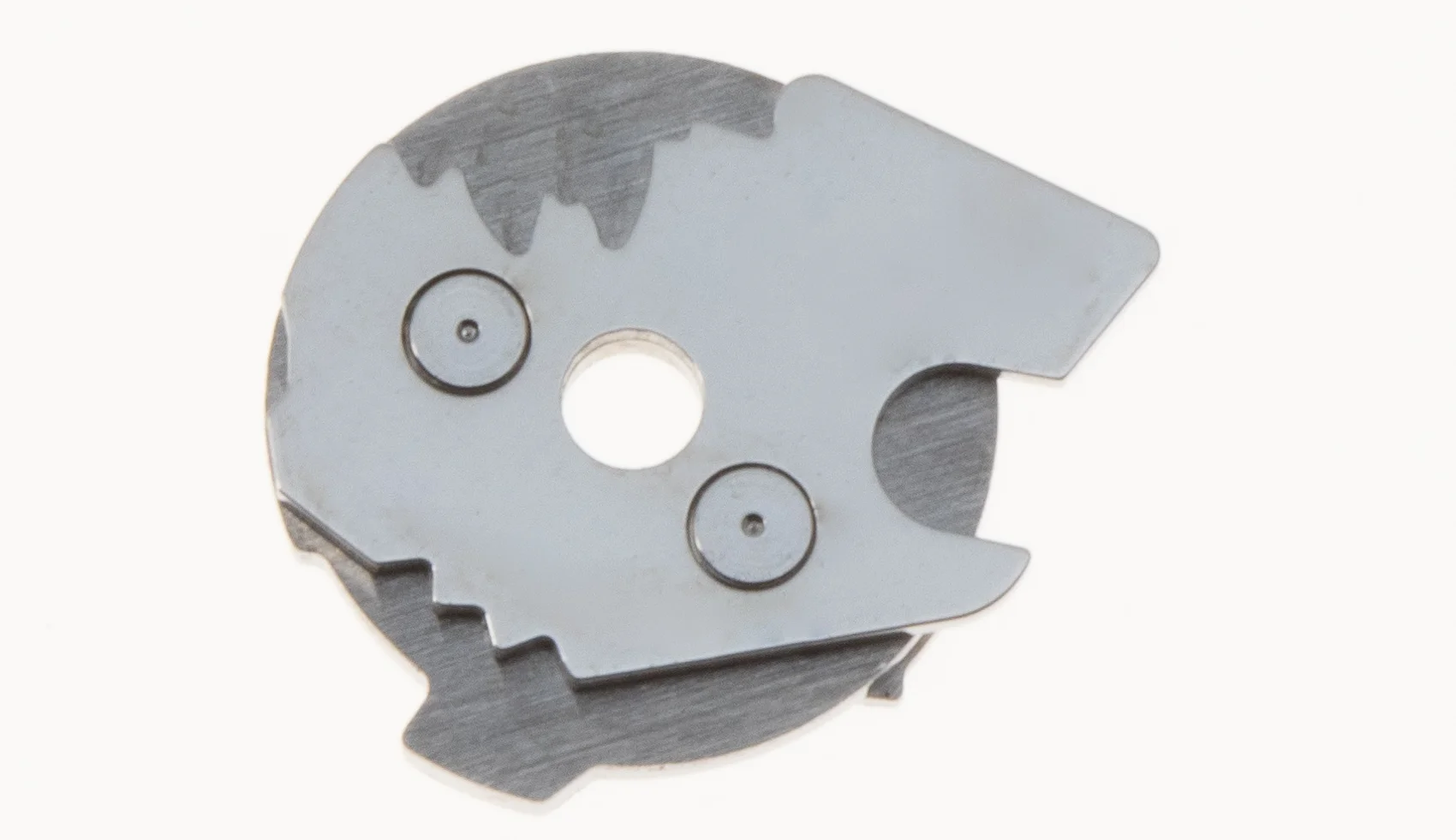 Underside of the controlling cam.