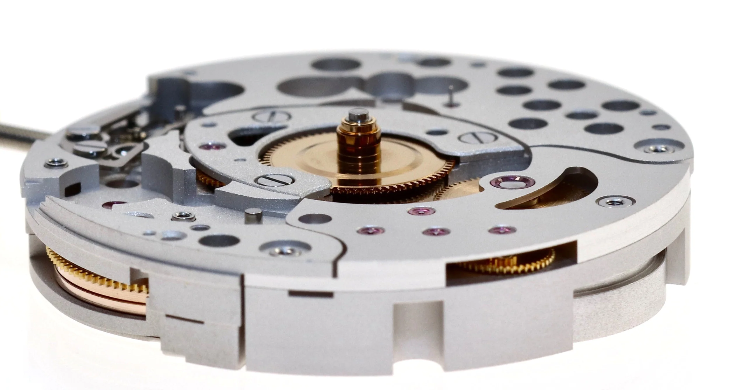 Dial side of the mvt
