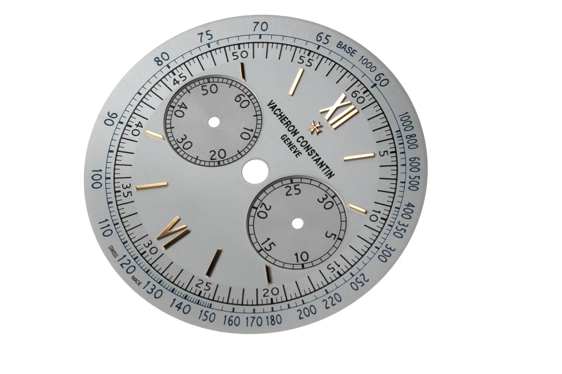 The dial removed from the movement.