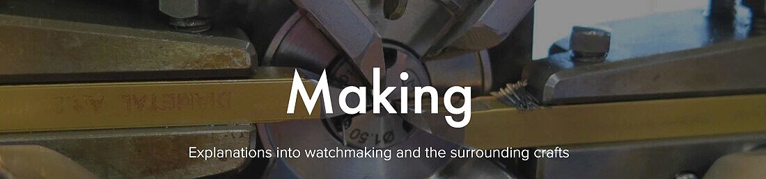 Explanations into watchmaking