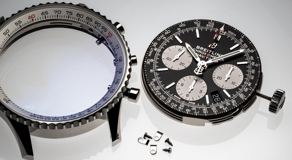 Decons/Established Brands (Navitimer circa 2020)
Deconstruction Breitling
Navitimer
(Breitling Manufacture Caliber 01)

#watchcollector, #watches, #watchaddict,  #watchnerd, #watchgeek, #watch, #watchesofintagram, #instawatches, #horology