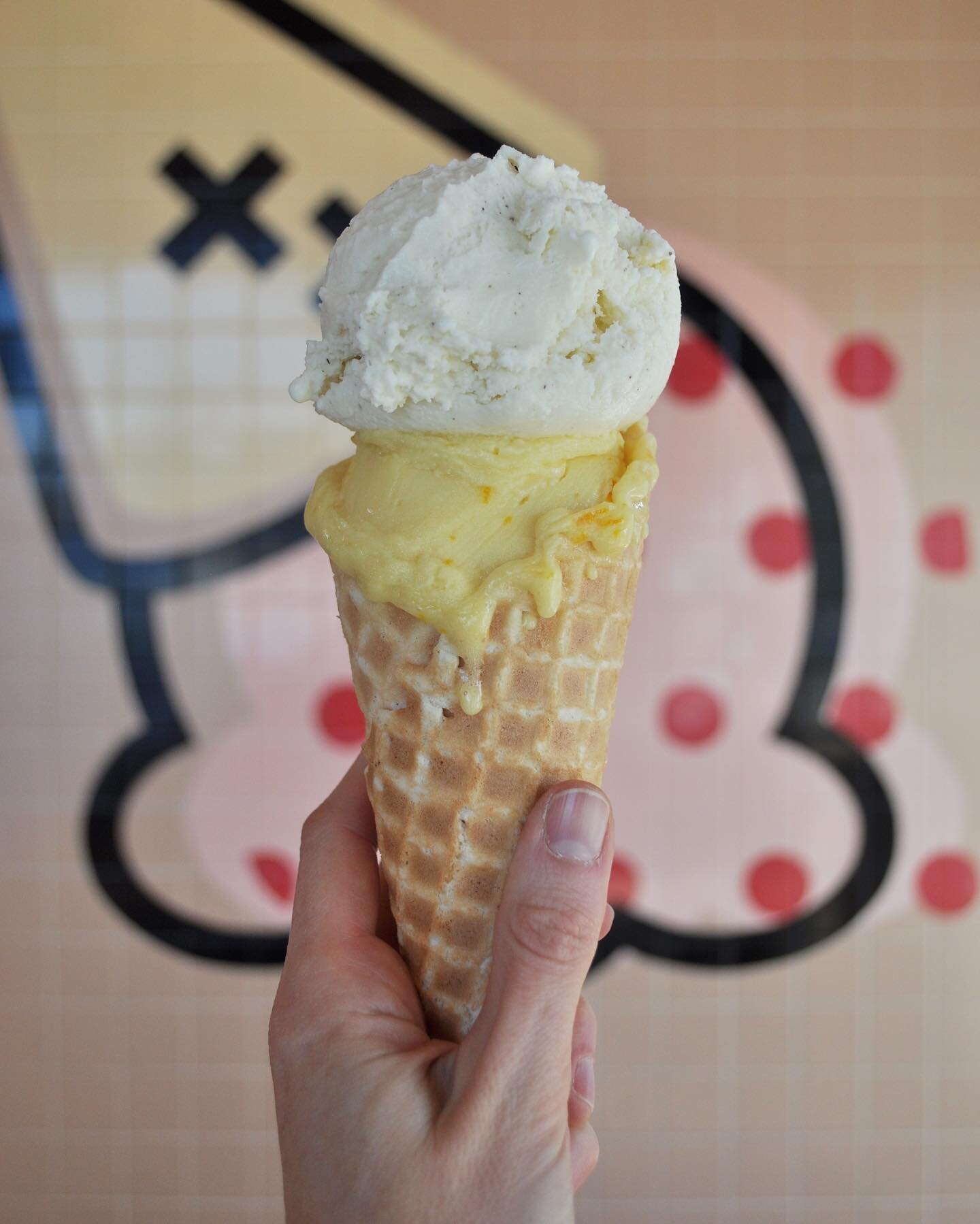XO&rsquo;s tip of the day: combine a scoop of ORANGE BLOSSOM sorbet with a scoop of VANILLA BEAN for the ultimate, deconstructed creamsicle experience! 🍊
.
.
.
#xoicecream #madewithlove #yycicecream #eatlocalyyc #yycfoodies #yycmom #bestofcalgary
