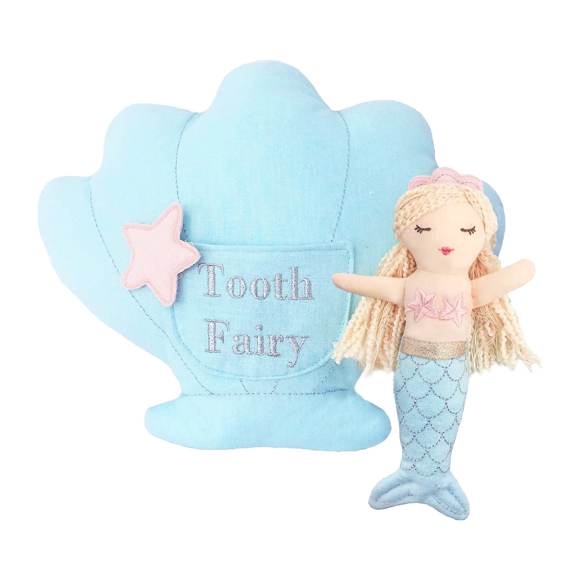 MON AMI Mimi Mermaid Tooth Fairy Pillow 