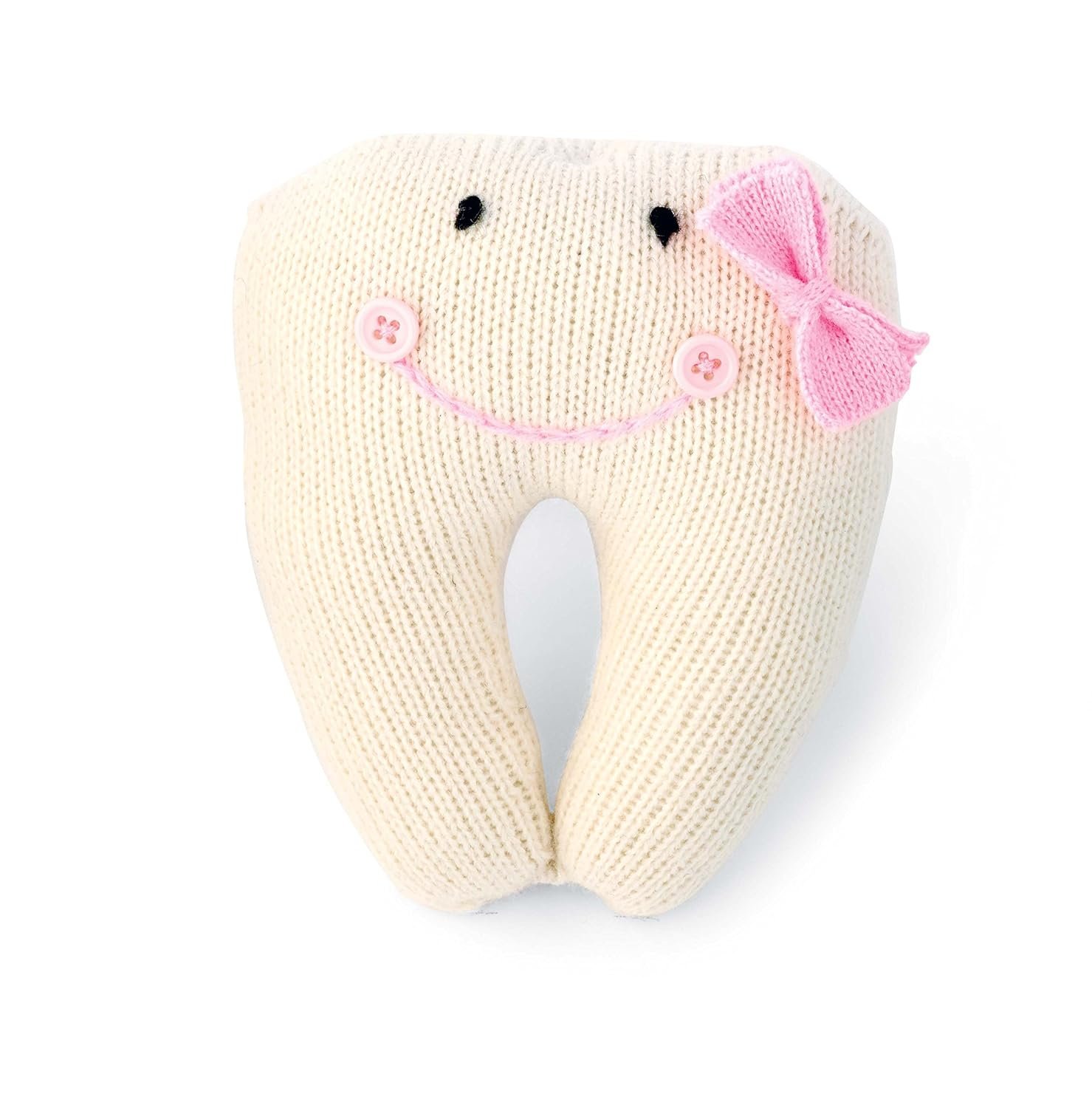 Knit Mud Pie Tooth Pillow 