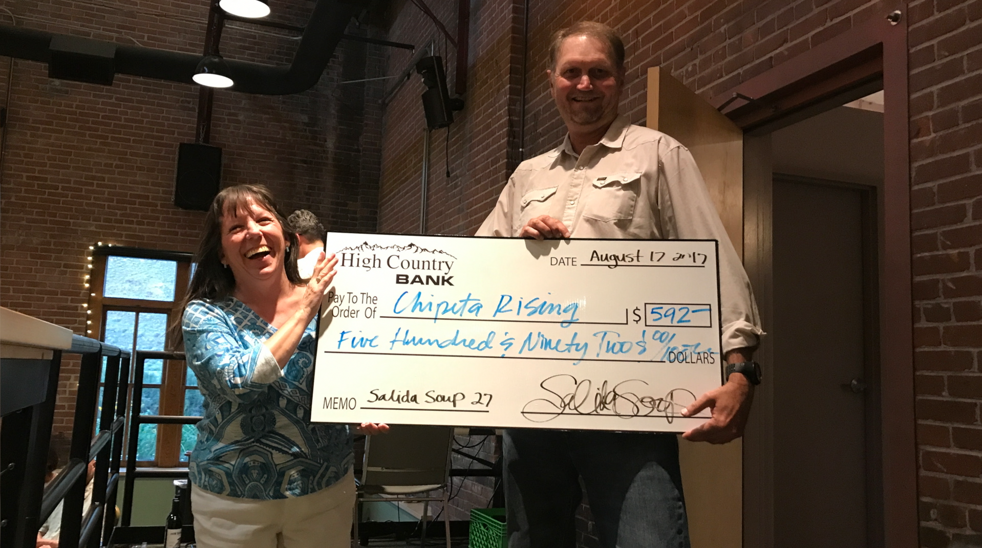 The two day celebration of an indigenous peacemaker - and the mountain named after her - took home the Salida Soup pot on August 17th.