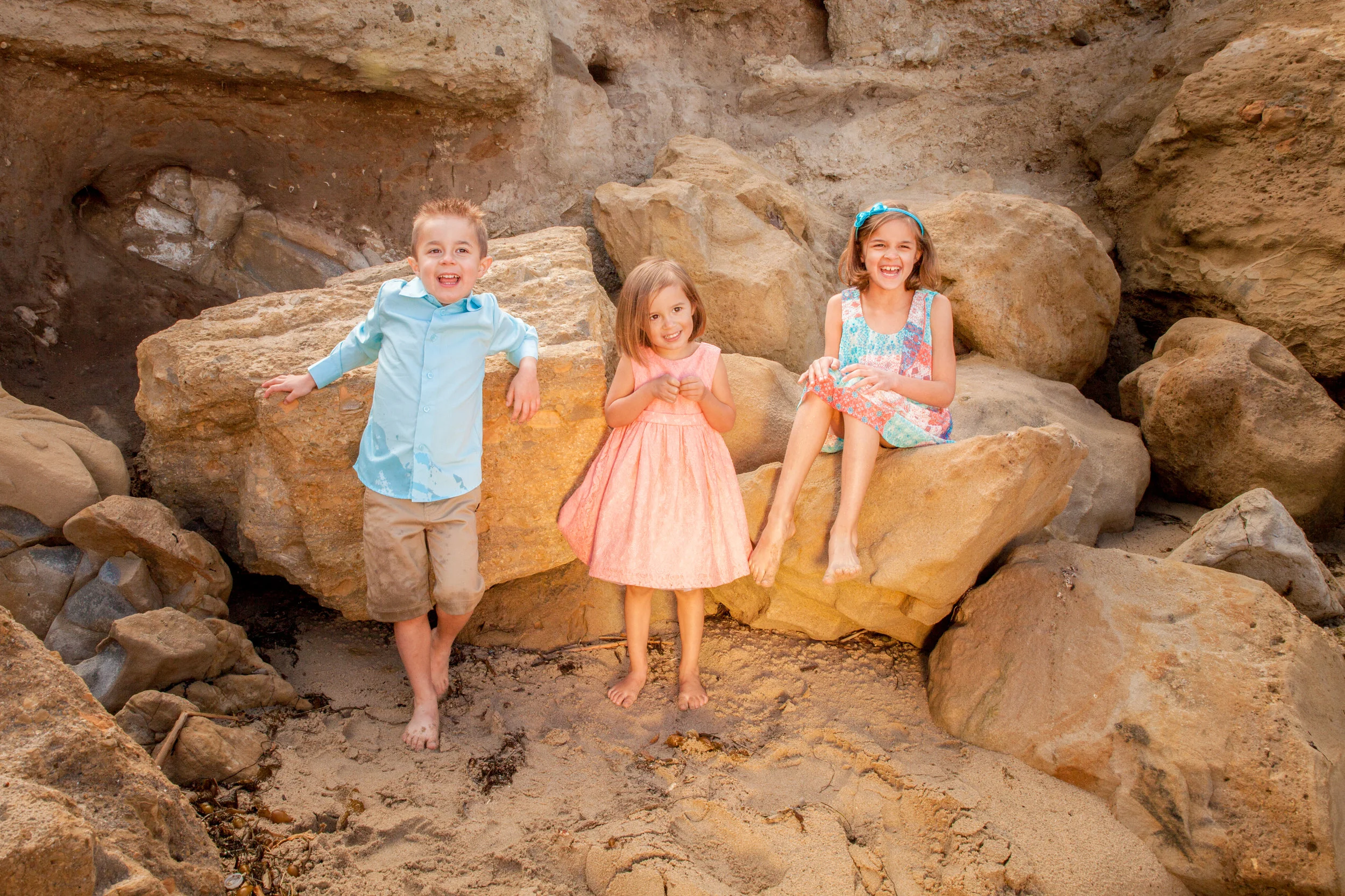 The Ojeda Family - Corona Del Mar Beach