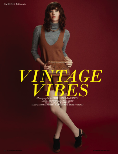 Vintage Vibes for ELLEMENTS Magazine