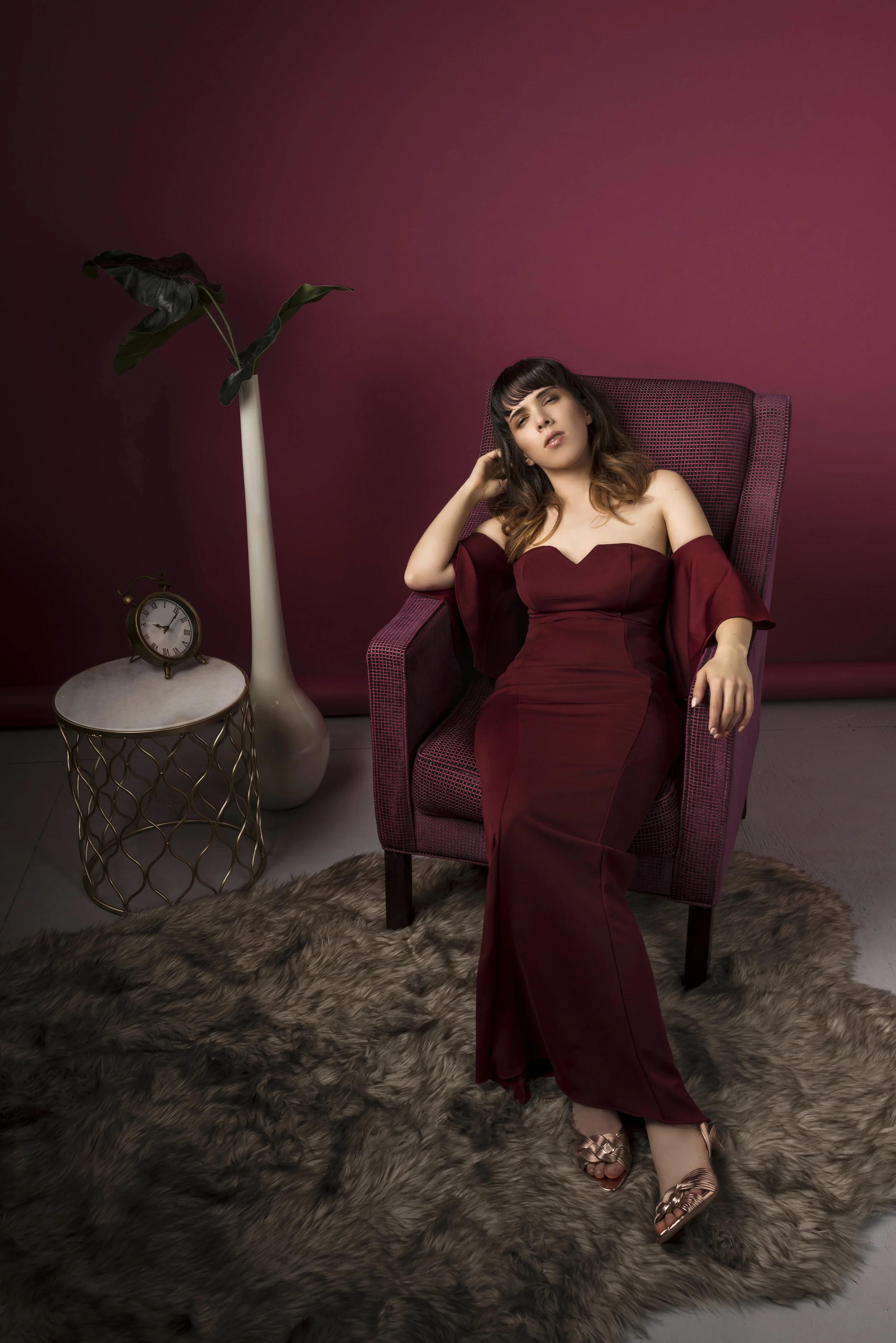 Photographer Serena Mola Model Jessica Tree Makeup Artist Taylor Barker Stylist Tiffany Rose Miles