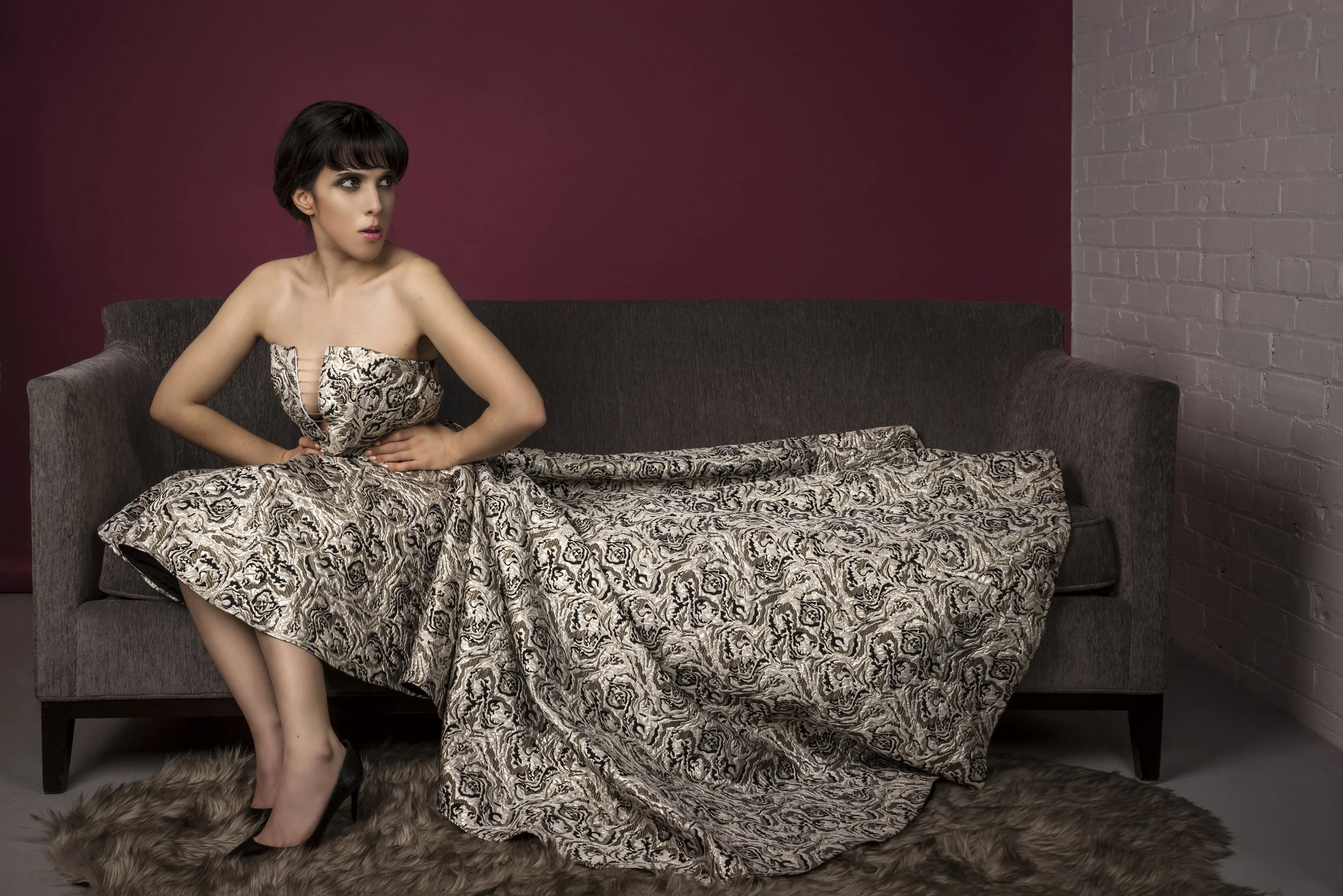 Photographer Serena Mola Model Jessica Tree Makeup Artist Taylor Barker Stylist Tiffany Rose Miles