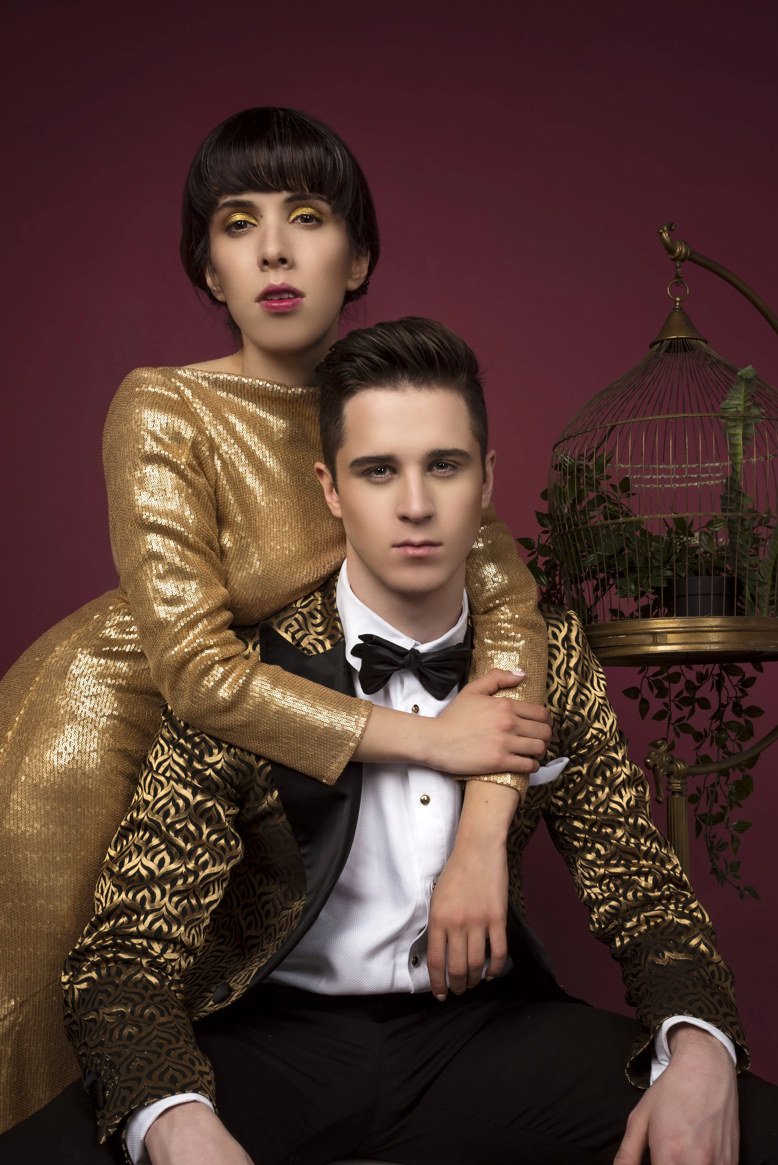 Photographer Serena Mola Model Jessica Tree + Jacob Farrow Makeup Artist Taylor Barker Stylist Tiffany Rose Miles Designer Rhowan James