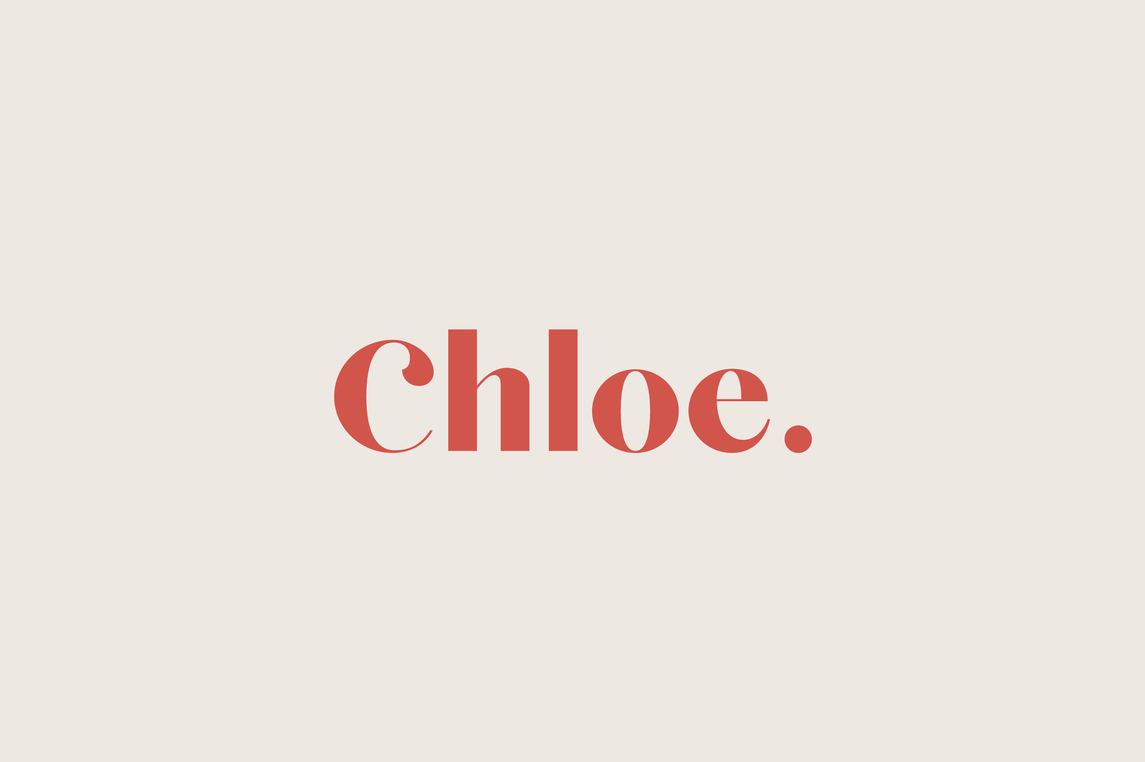 Chloe - A Classic Typeface — Josh Ownby