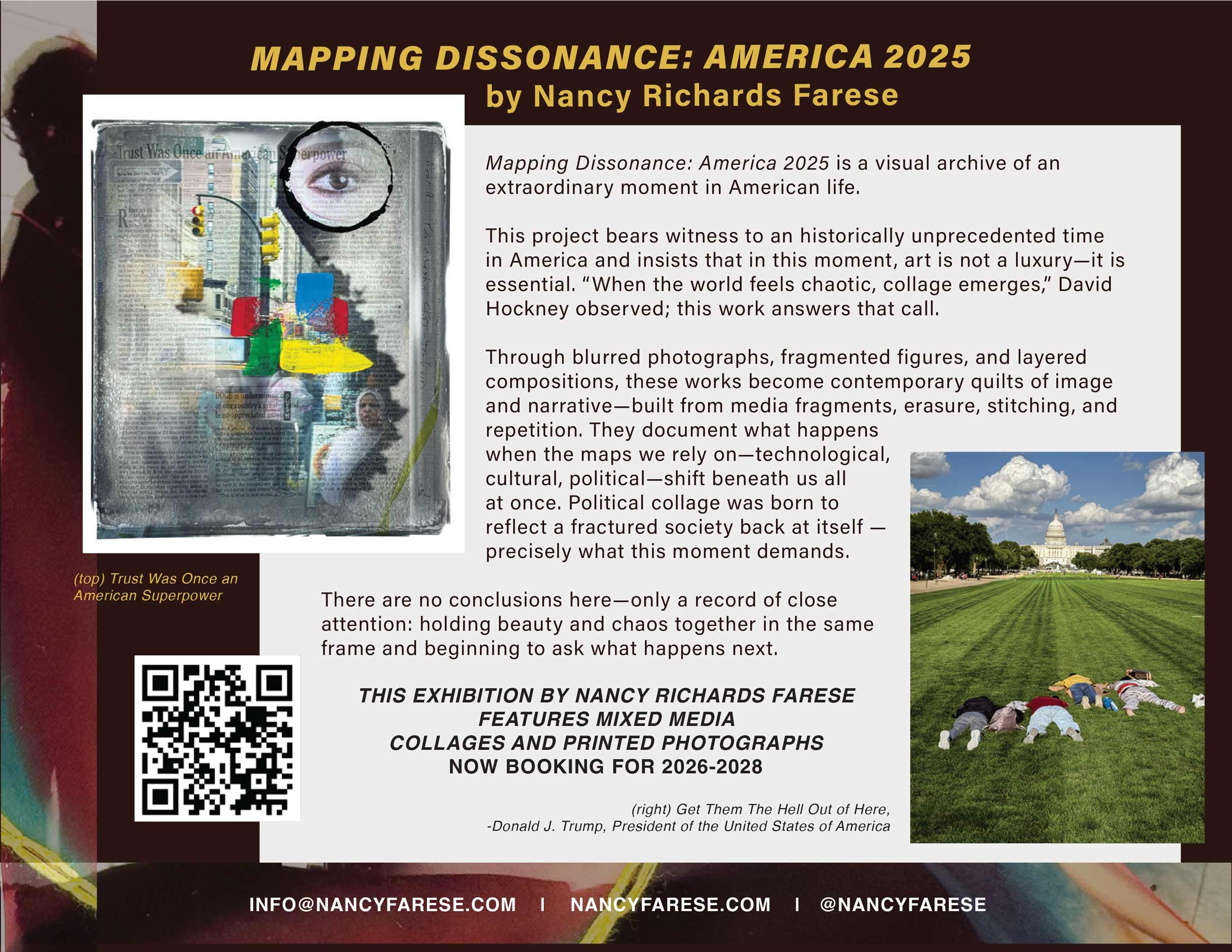 Exhibition Proposal - Mapping Dissonance