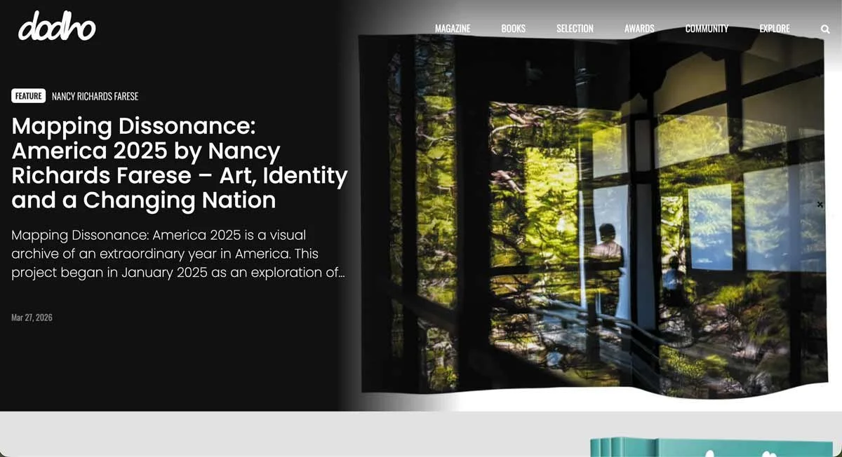 Mapping Dissonance: America 2025 by Nancy Richards Farese – Art, Identity and a Changing Nation