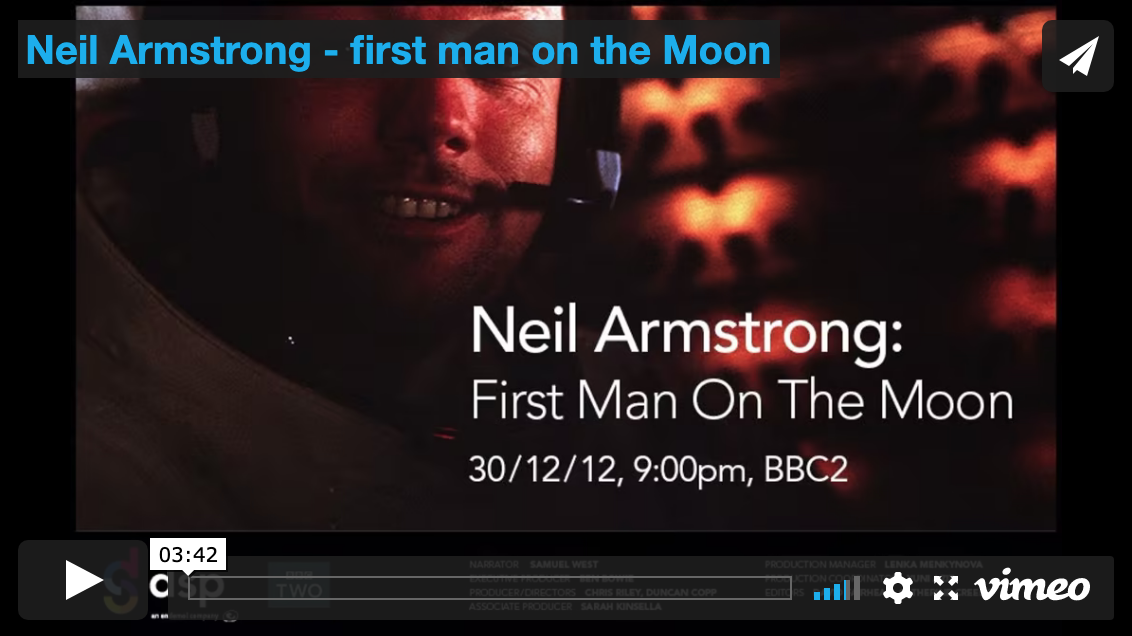 Neil Armstrong - first man on the Moon