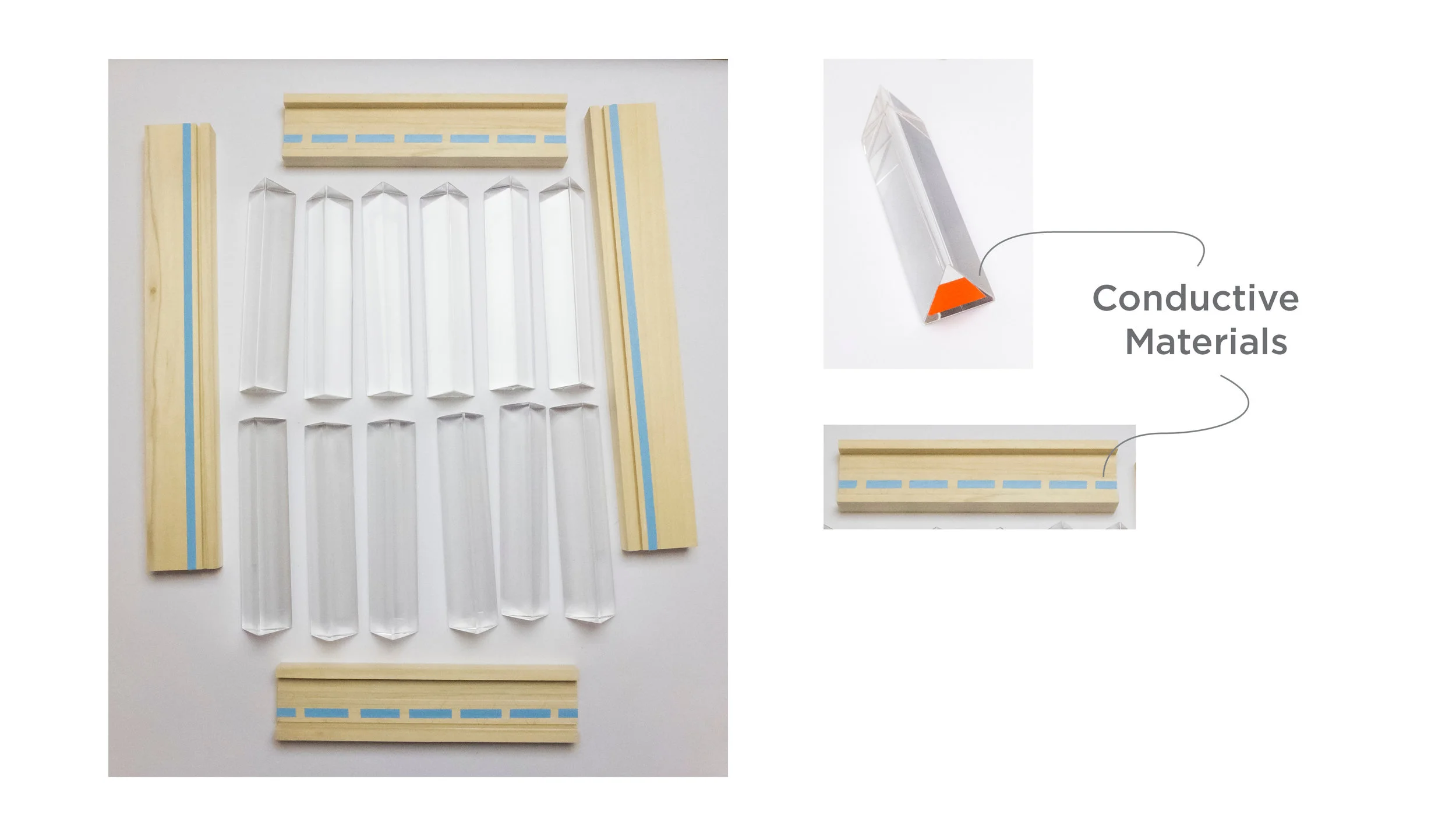 Prototype of 'Rainbow Church' Kit Components