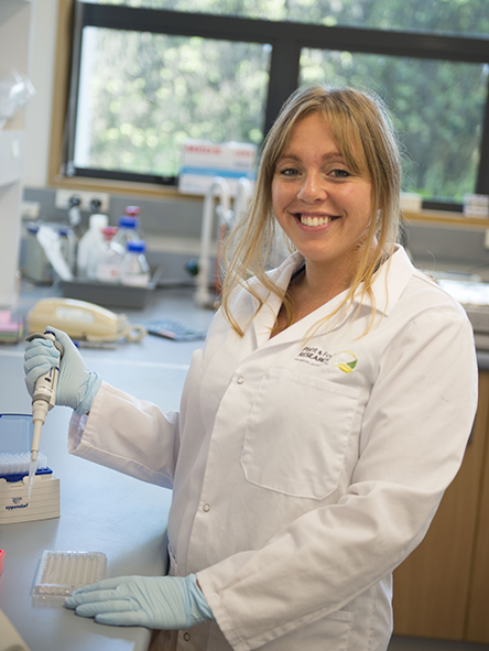 "Science is forever evolving and developing, I wanted a career that would keep me on my toes. The job is more than just being in the lab, learning about cool new science advances, design projects and collaborate with inspiring scientists from around the world.