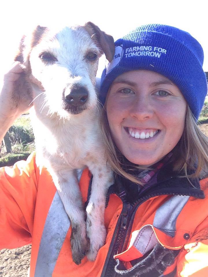 "I absolutely love working in the agricultural industry, working outdoors, looking after the animals and caring for the land is really rewarding.