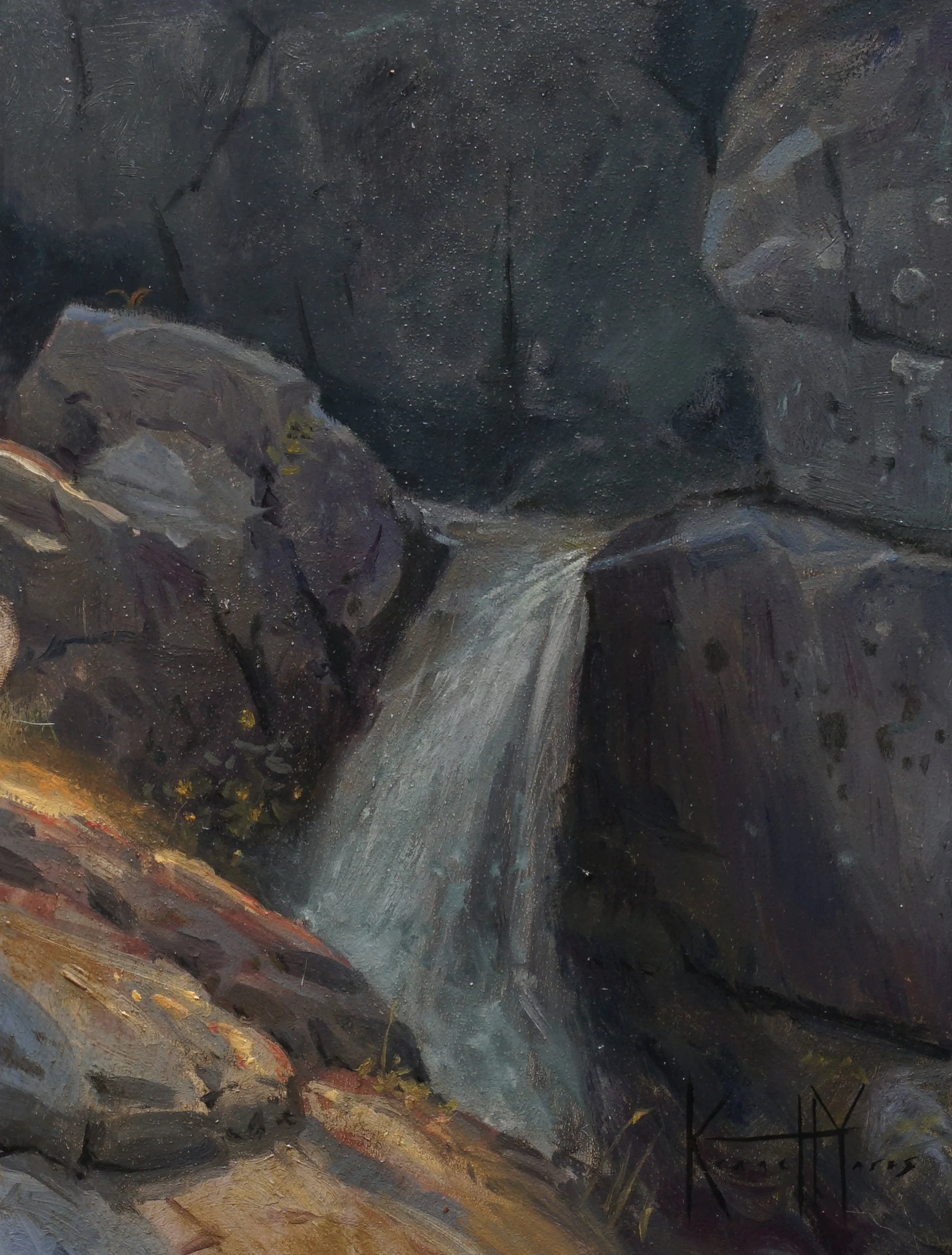 Waterfall Study - 6x8