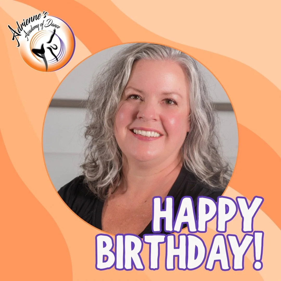 Happy Birthday, Miss Leah! 🎉 Thank you for sharing your love of tap and helping us find our rhythm. We hope you have a wonderful day filled with happiness and great beats! 👞✨