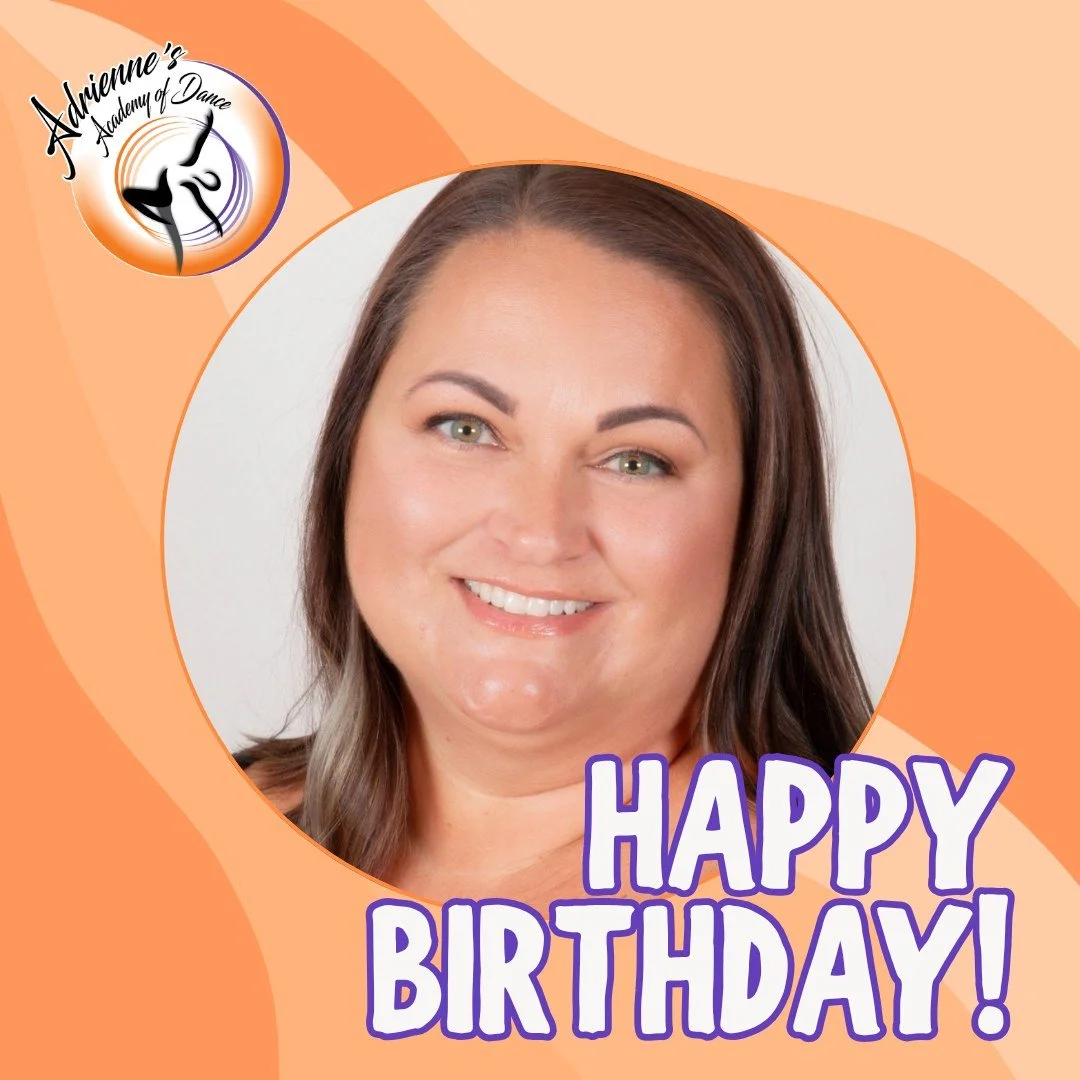 🎉🎂 Happy Birthday to the heart of AAOD, Miss Adrienne!! Your passion and love for dance inspire every step we take. Thank you for building a space where confidence grows, friendships form and dreams come to life!