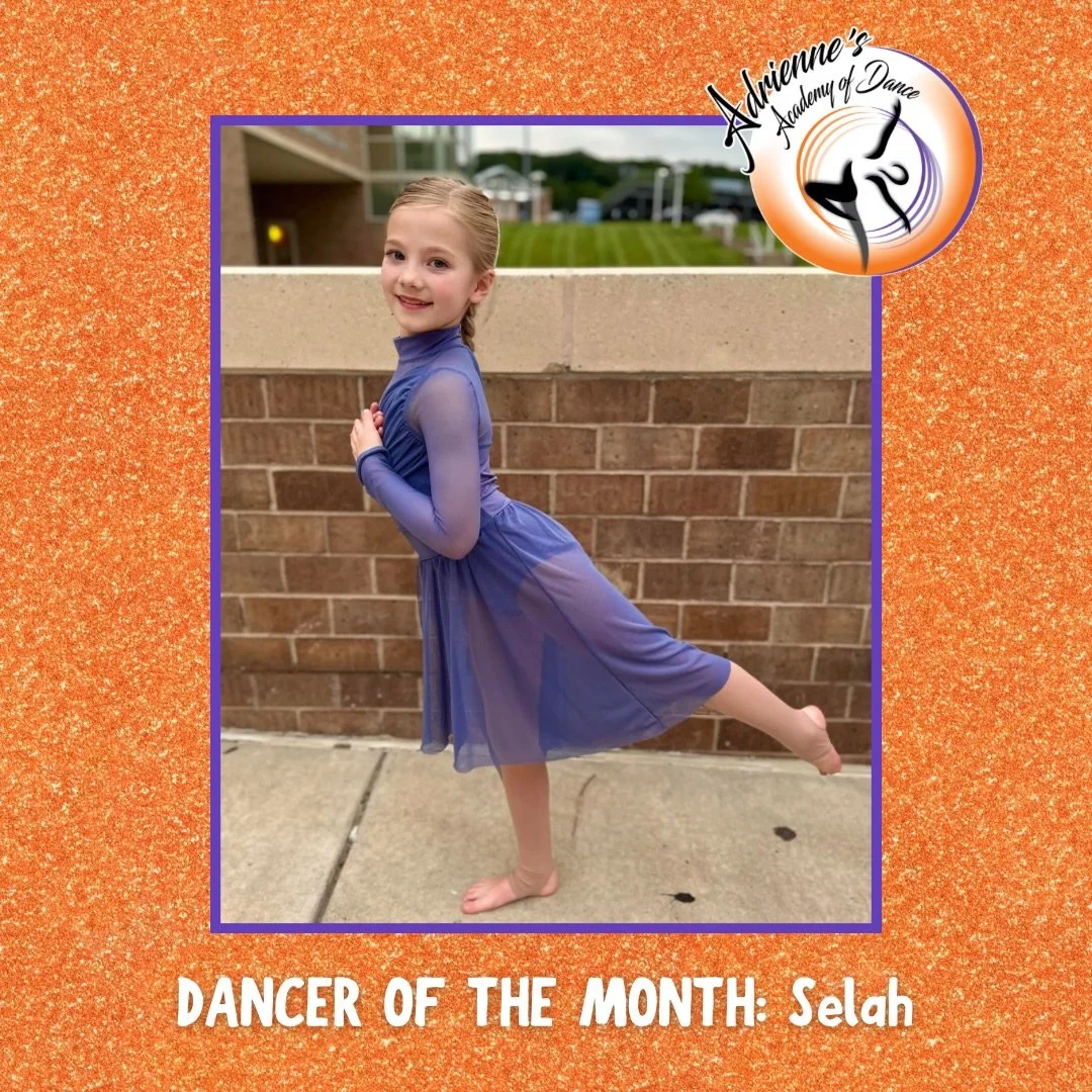 🎉 Congratulations to our Dancer of the Month, Selah!

#dance #dancestudio #buckscounty #aaod