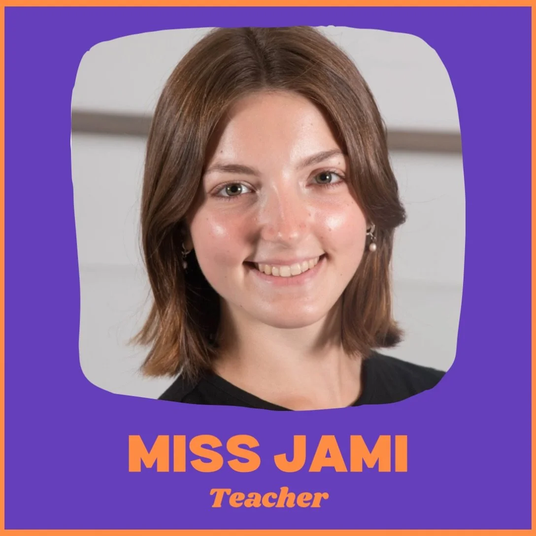 Meet Miss Jami ✨

We&rsquo;re so happy to have her back in the studio this year to teach Modern, Jazz, Contemporary, Ballet and Pointe 🩰 

Fun Facts: She grew up dancing at the studio and this is her 5th year teaching! Her song on repeat is End of A