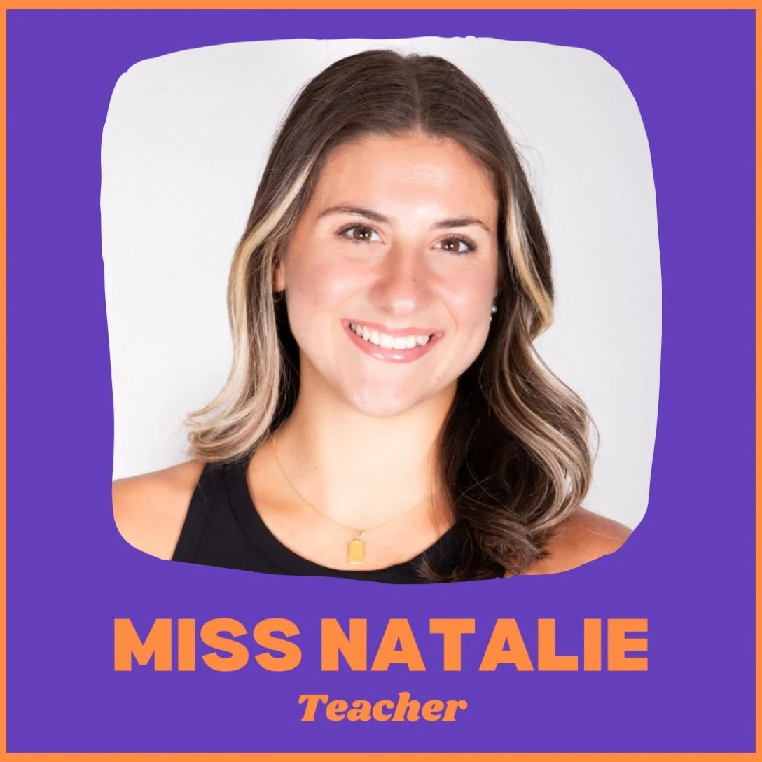 🧡 Welcome Miss Natalie! We are thrilled to have her teaching Hip Hop, Acro, Performance Group, Jazz and Pom at the studio! 

Miss Natalie has been dancing for over 20 years and has been teaching for 4. Originally from New Jersey, Miss Natalie traine