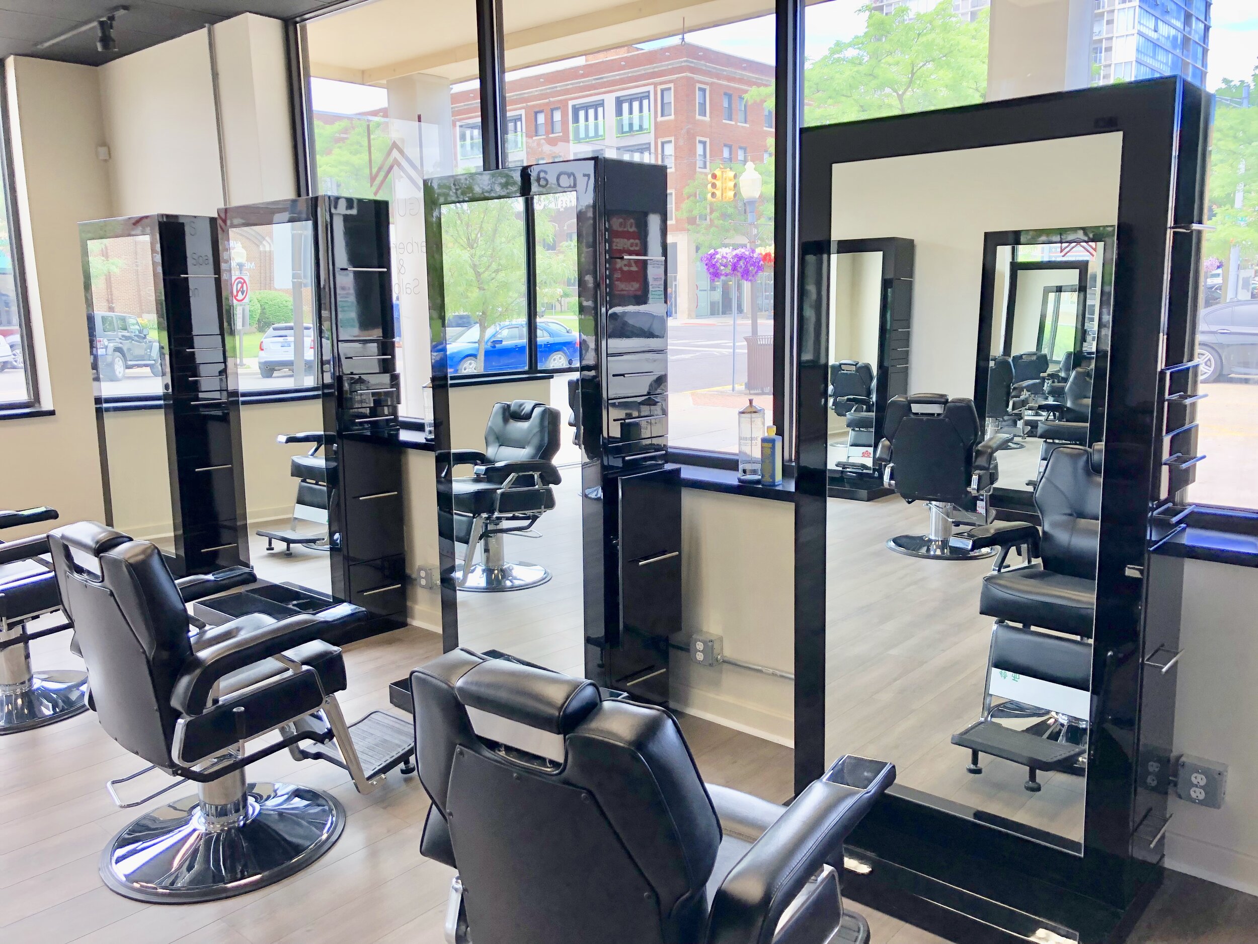 Upscale men's Salon W Barber Spa & Salon
