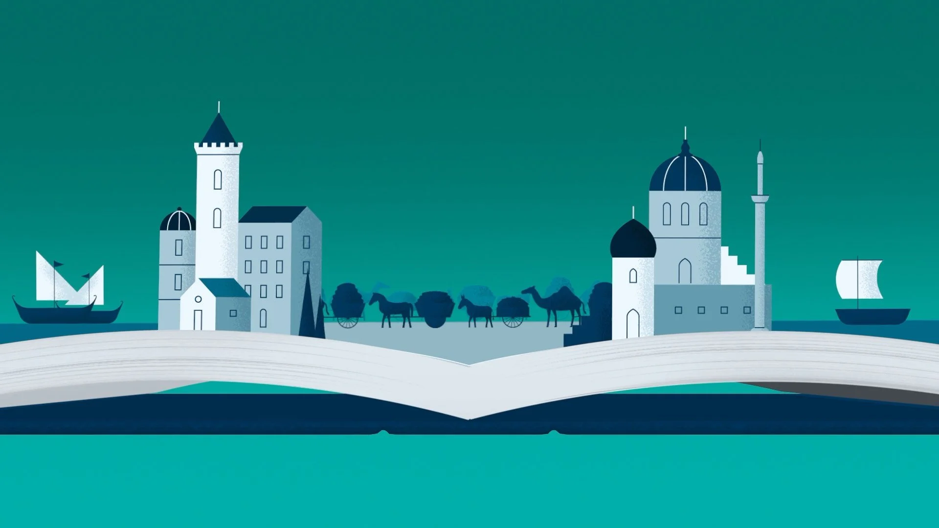 Intro sequence to the “The Story of Law.” 