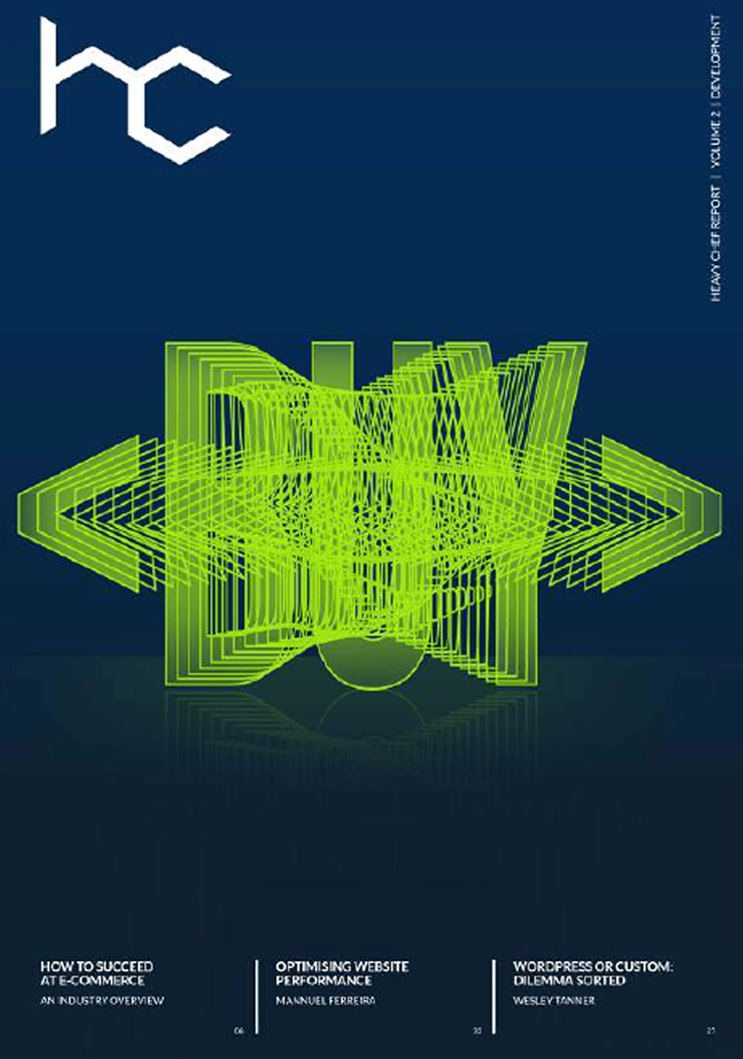 It's about e-ecommerce and we put "Buy" on the front cover. It's supposed to be ironic, because this magazine is free to download. Geddit? 