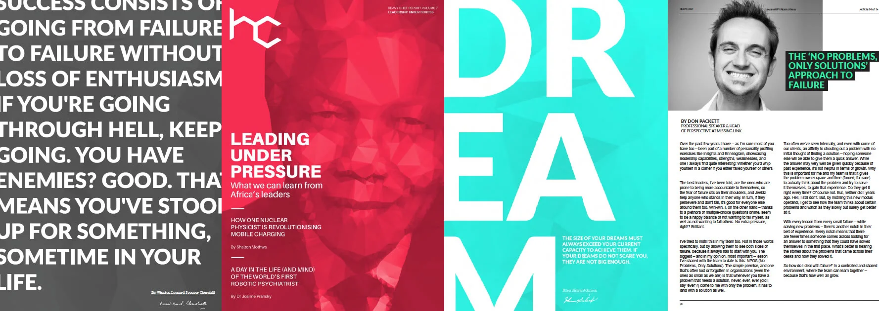 Smart, bold and sexy. What other tech / leadership / creative mag could make such a claim? 