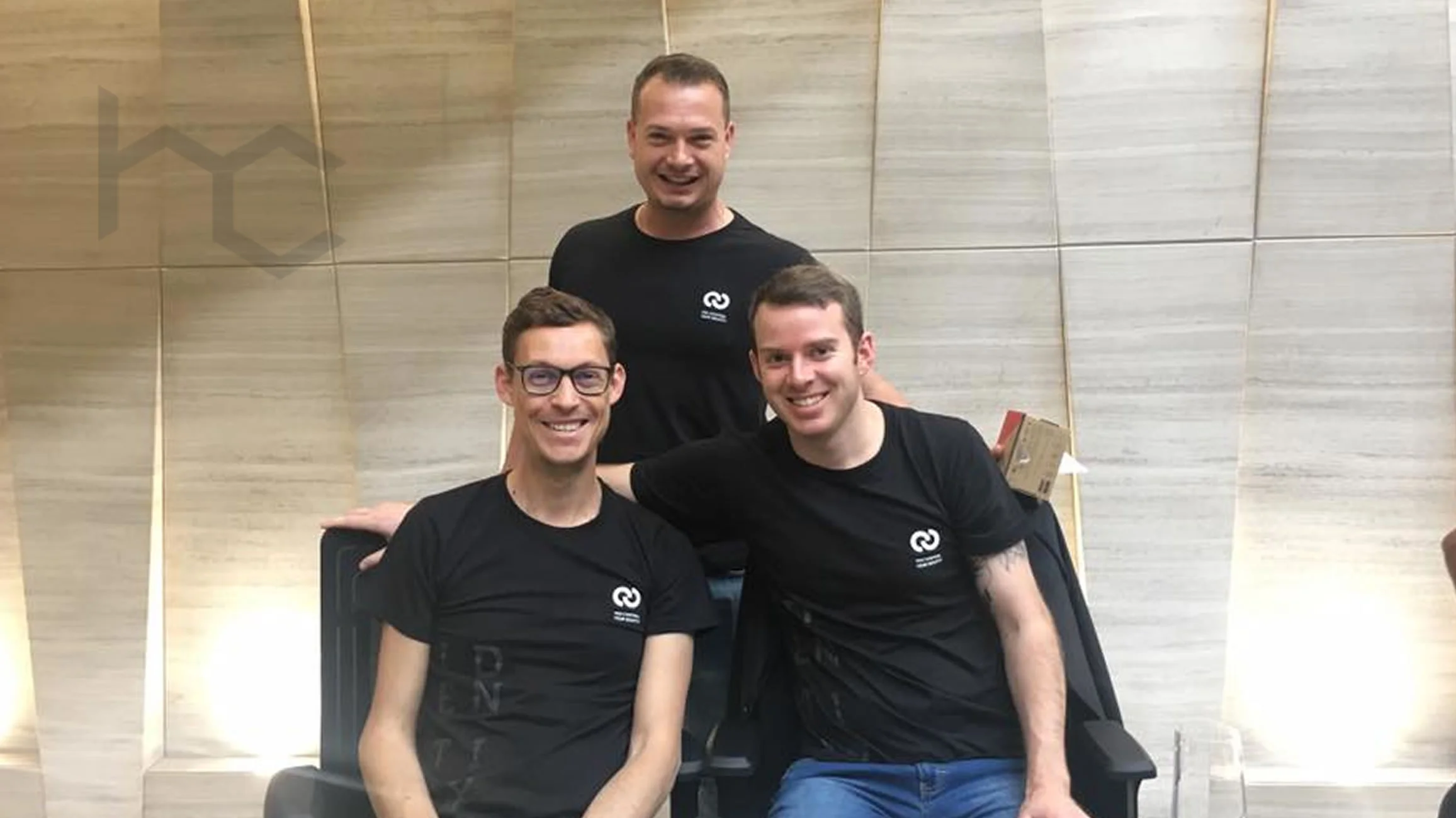 From left: James Lawson, Dewald Thiart, and Luke Warner