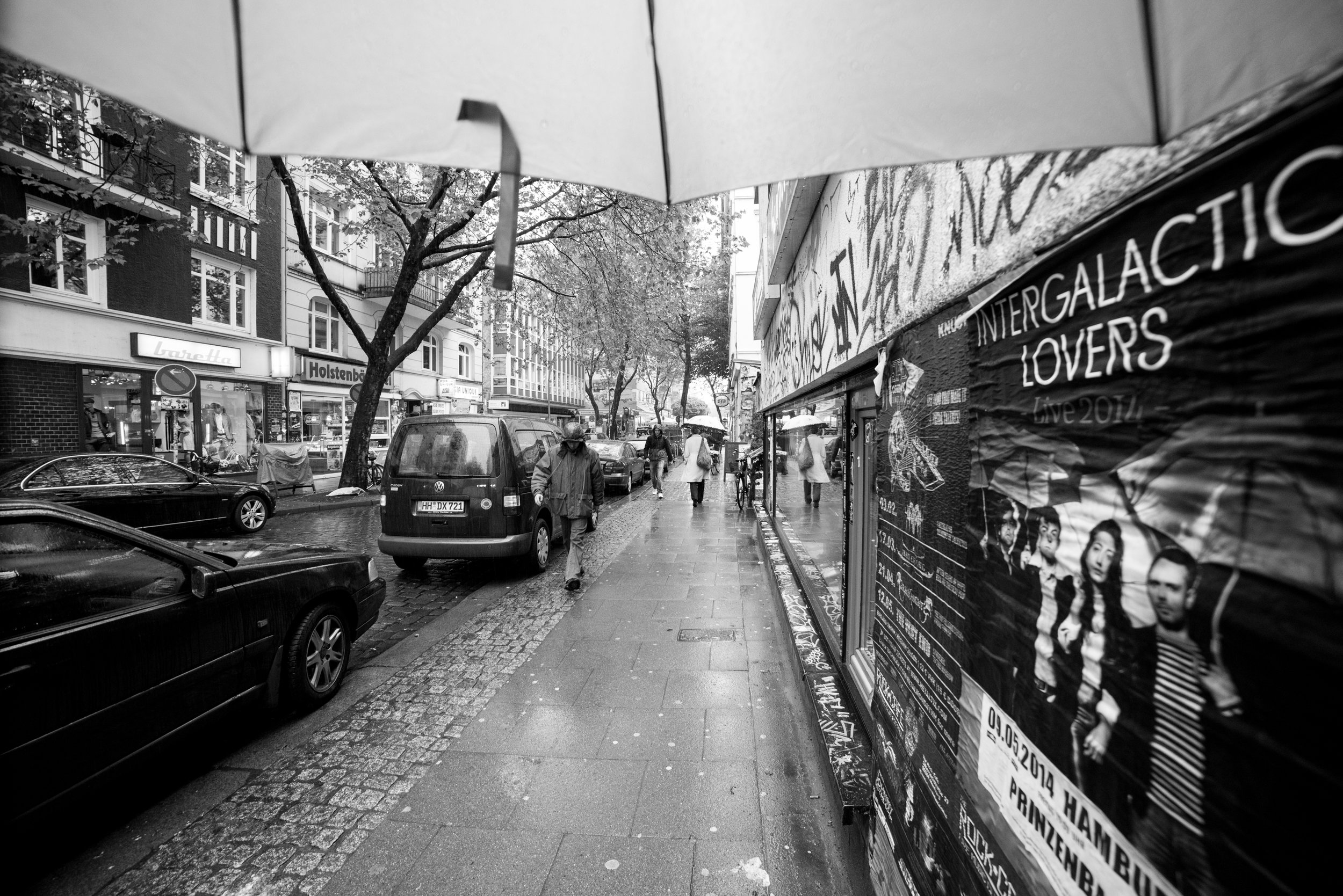 This was my viewpoint for most of my time in Hamburg.