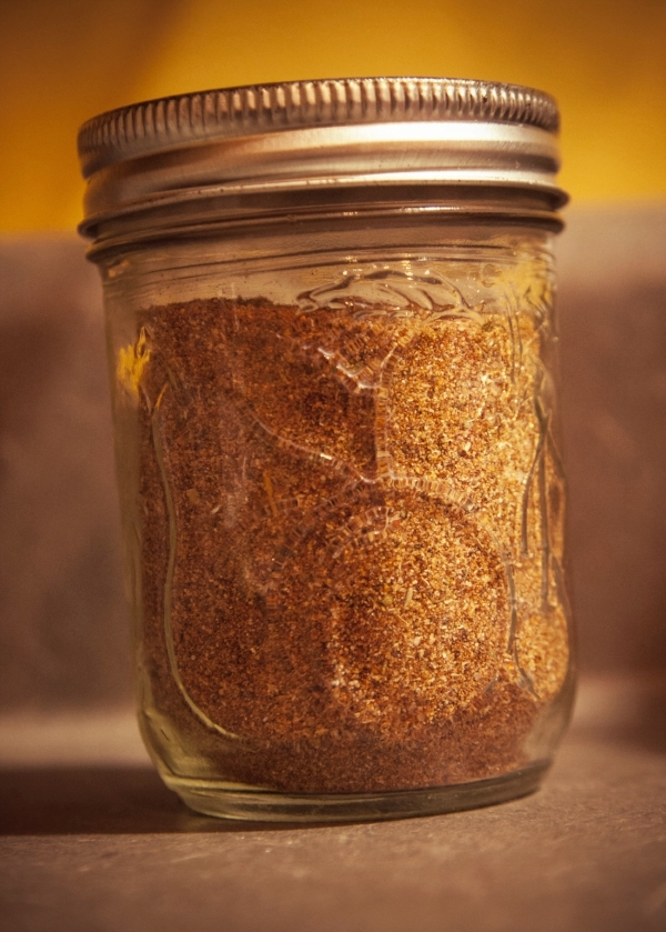"...because having a hand labeled Mason jar of seasoning makes you look a little bit like a kitchen badass."