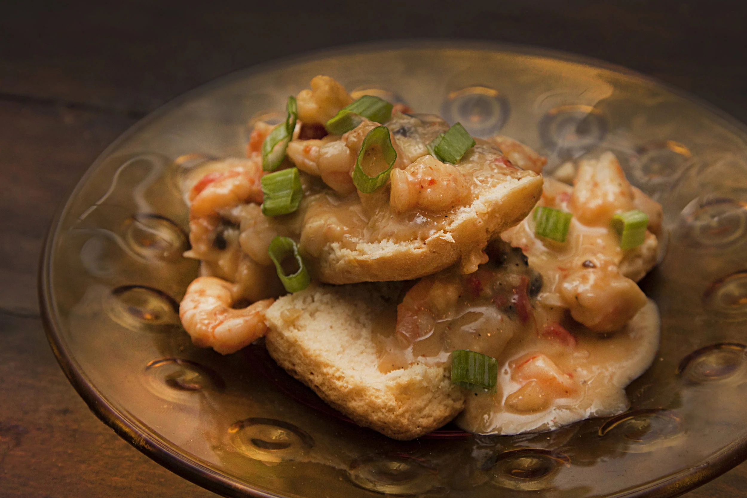  Shrimp Bienville &amp; Biscuits/Bag of biscuits