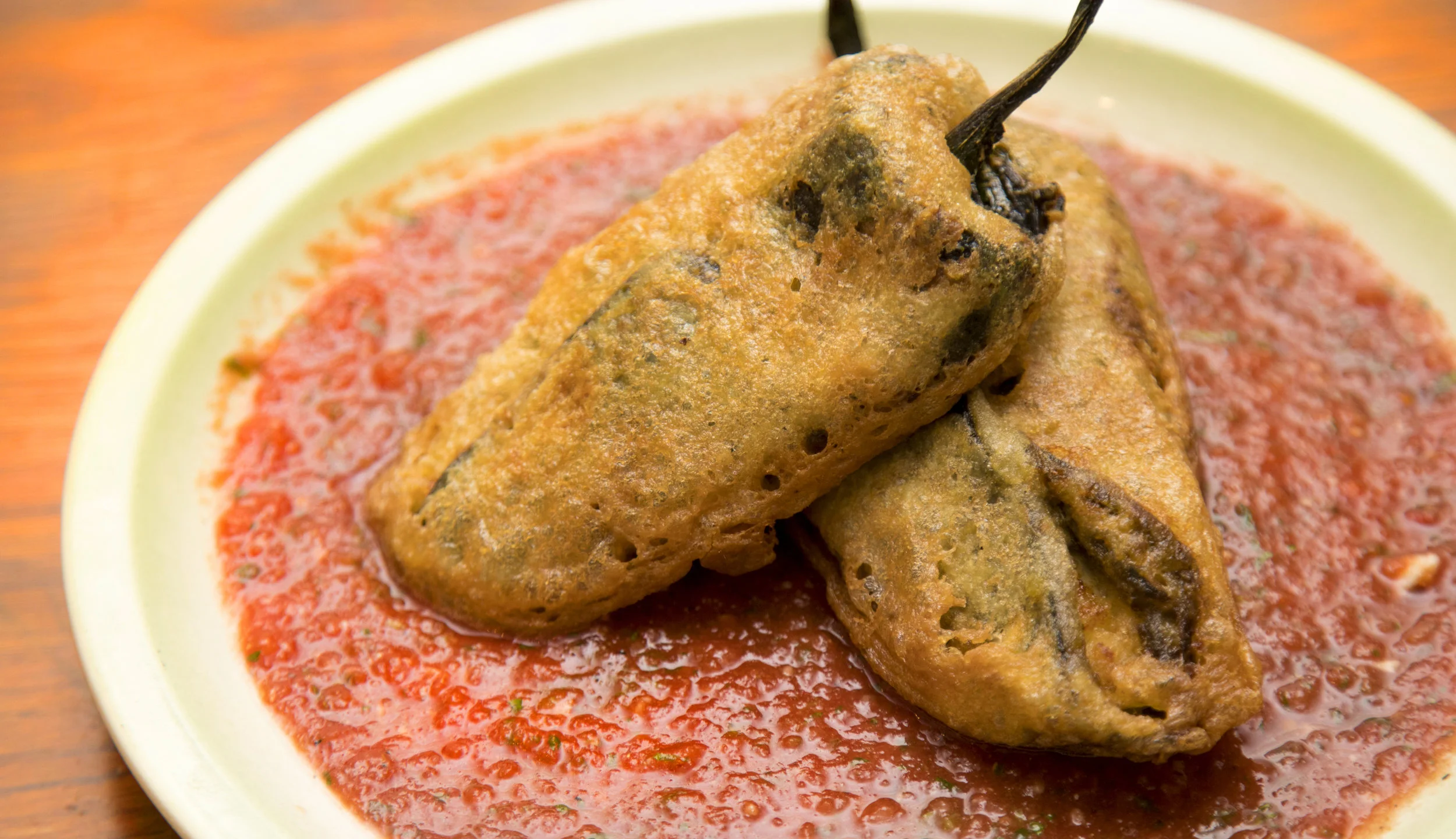 Boudin Stuffed Chili Rellenos/vegan butcher?