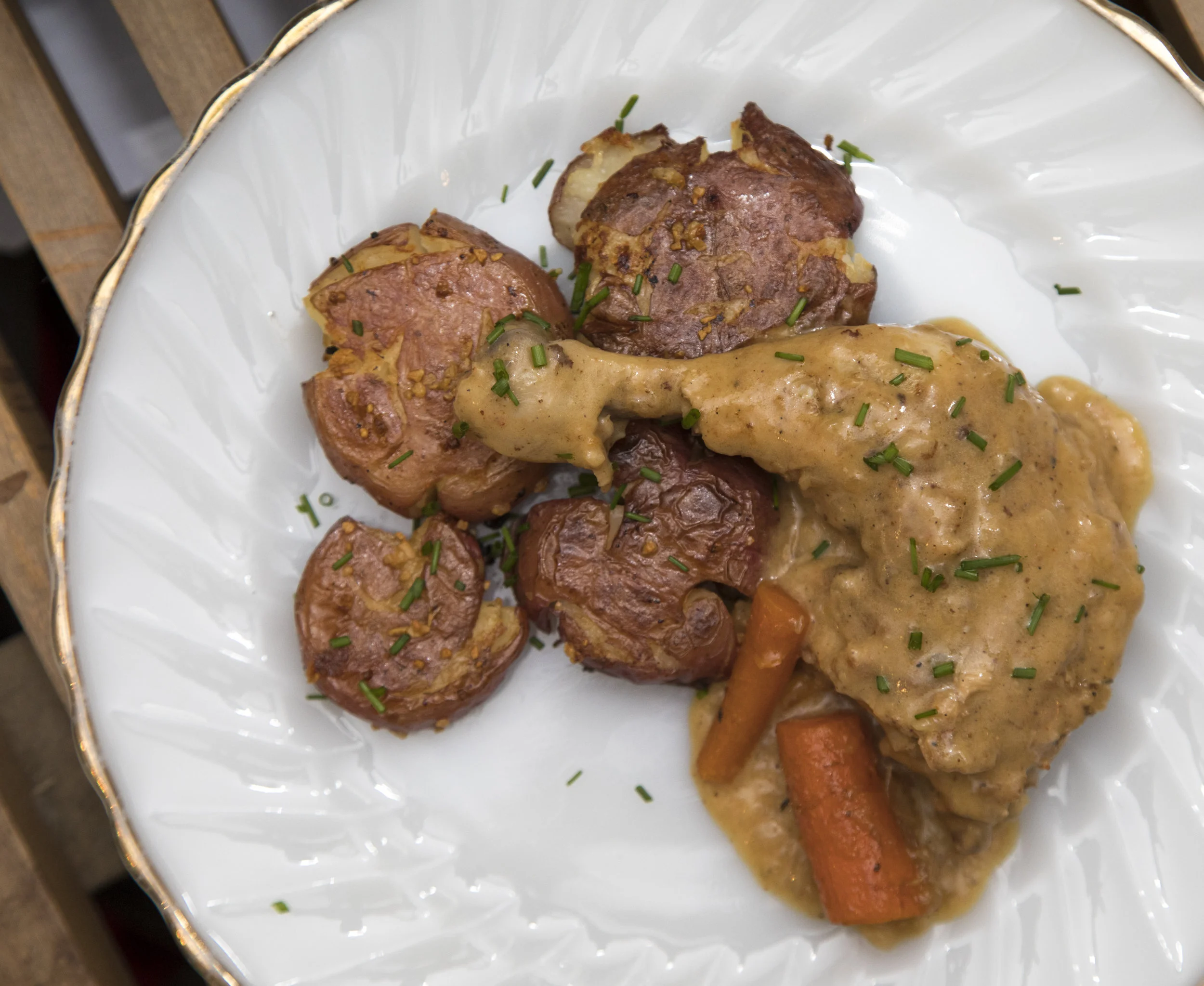 Creamy Chicken / The Day the Chicken Won