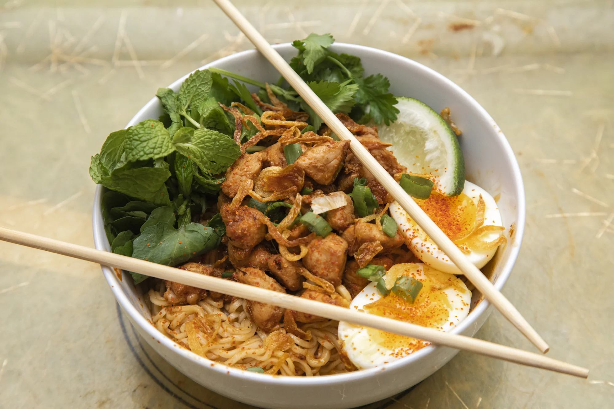 Pork Mazemen (Brothless Ramen) / Who’s the worst on Facebook.