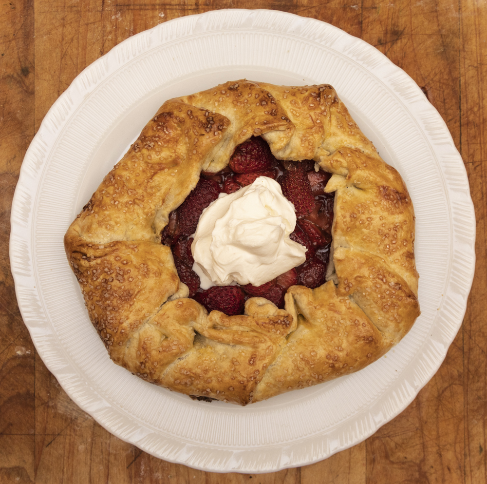 Strawberry Galette/ Look for the Few