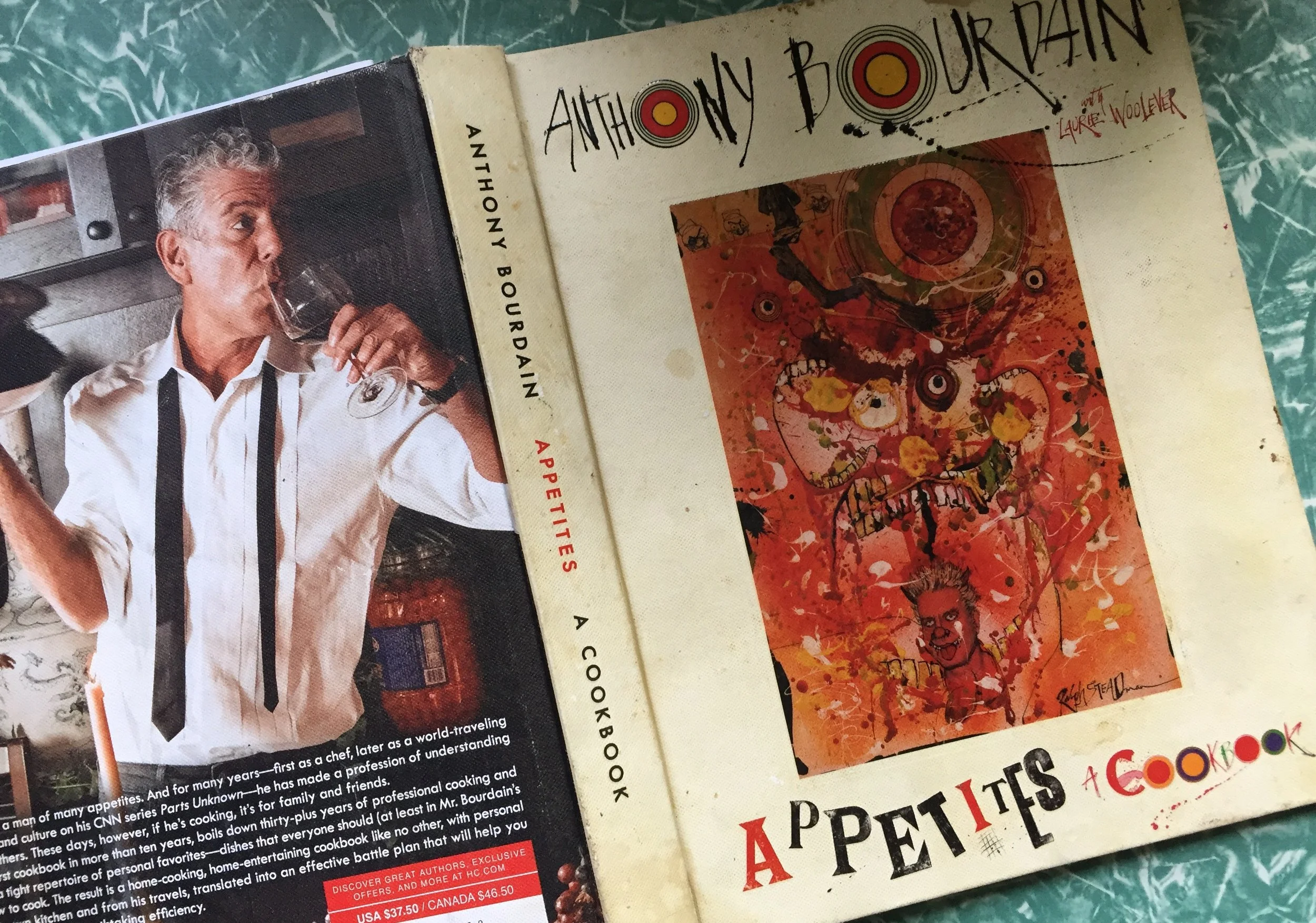 My cookbooks all take a beating. They get used alot.