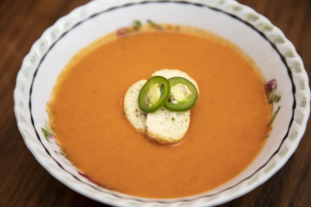 Creamy Roasted Red Bell Pepper Soup / Iceland With Gary Glorious Part 3