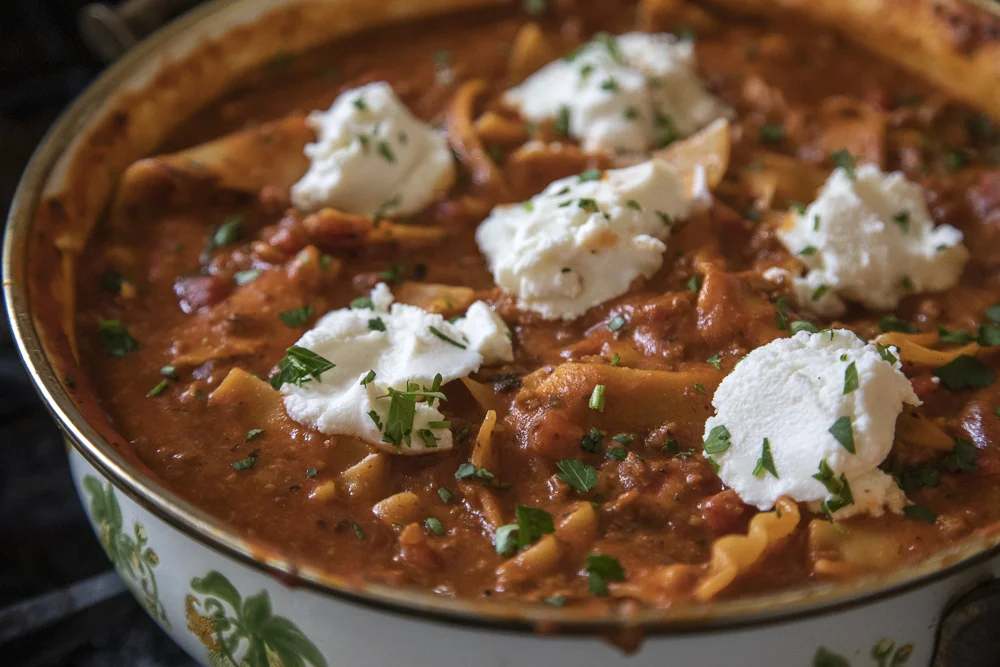 Easy Stovetop Lasagna