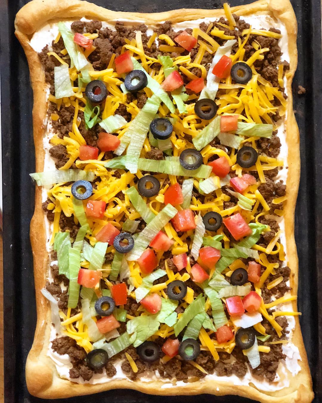 Taco Pizza — Porch,Wine & Gravy | Louisiana Food Recipes by Jolie Meaux