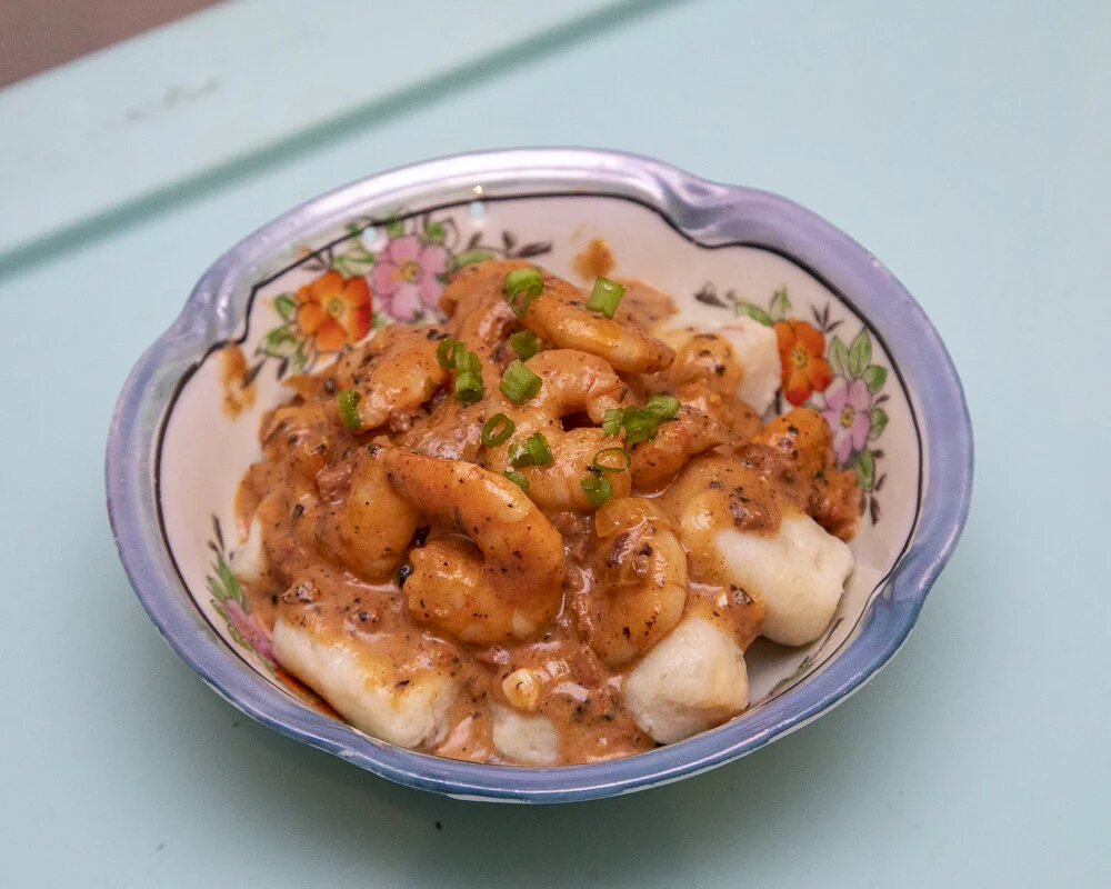 Boyfriend Chronicles #5 / Spicy Shrimp and Sausage Creamy Rosé Sauce &amp; Gnocchi