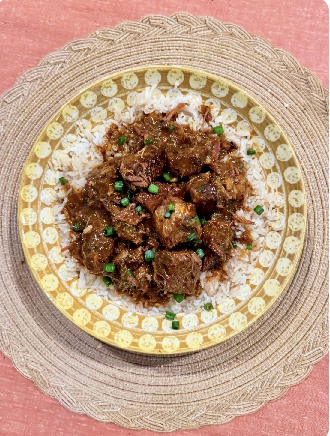 Steak Tips Rice and Gravy