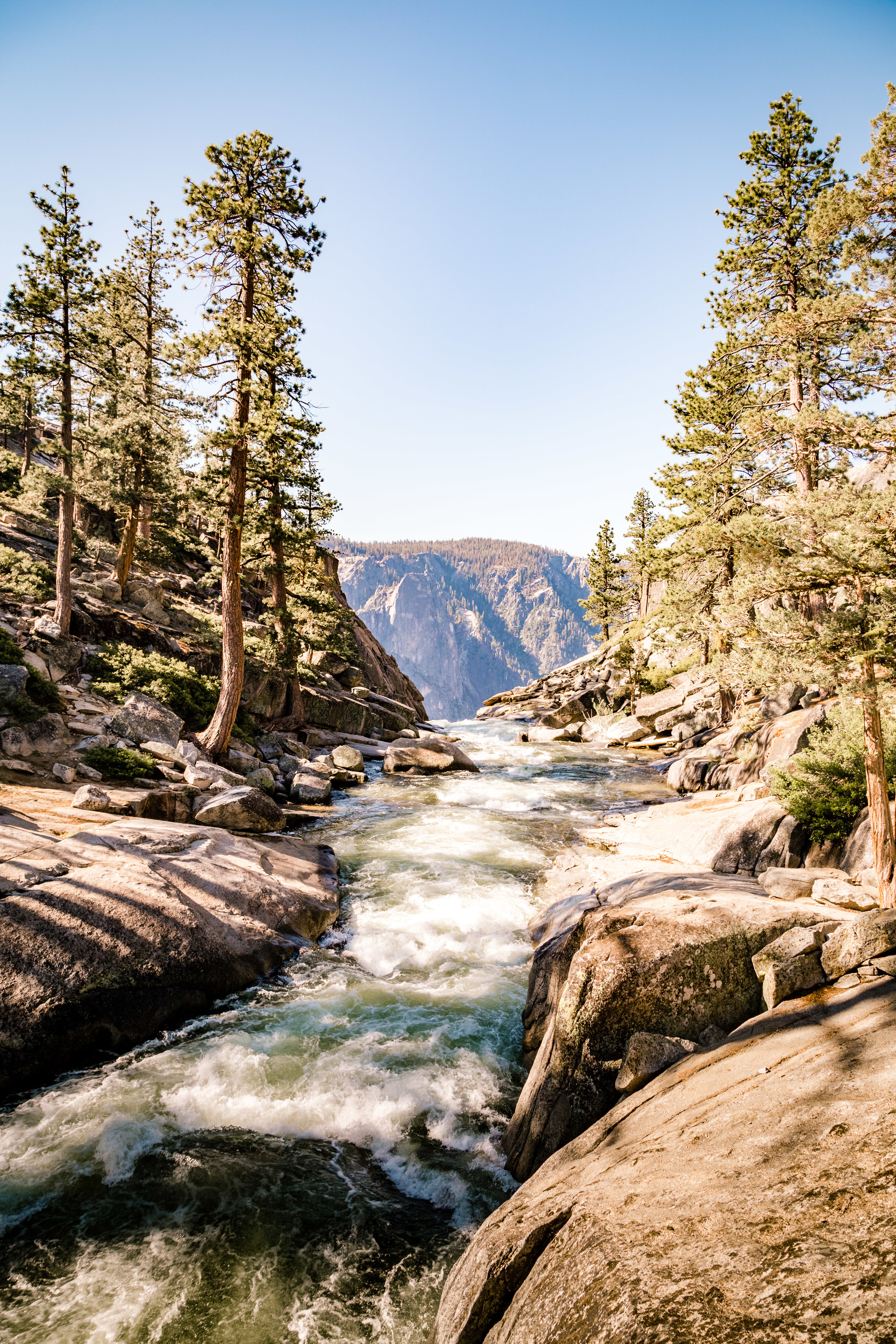 En route to Yosemite Point