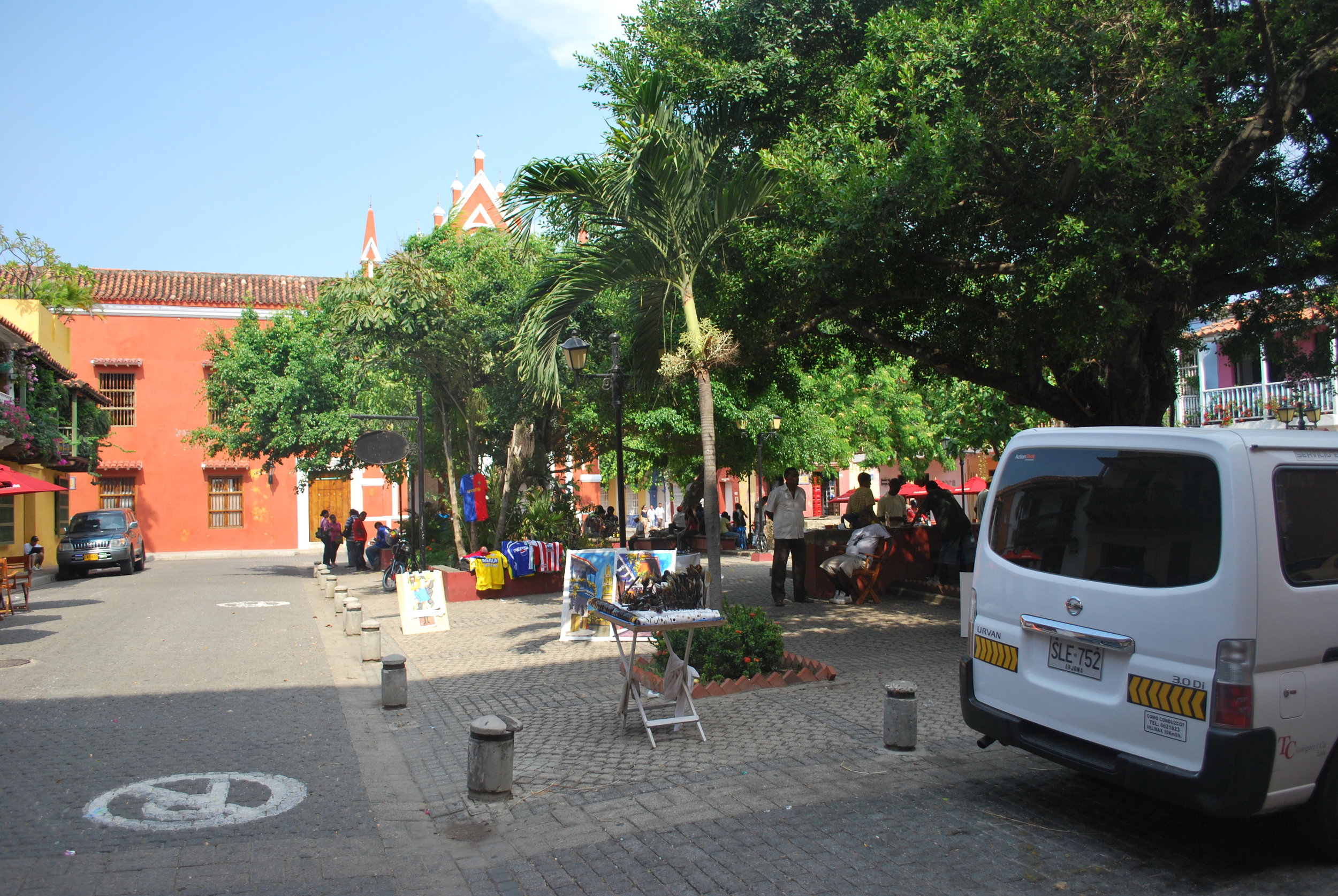 A Cartagena plaza