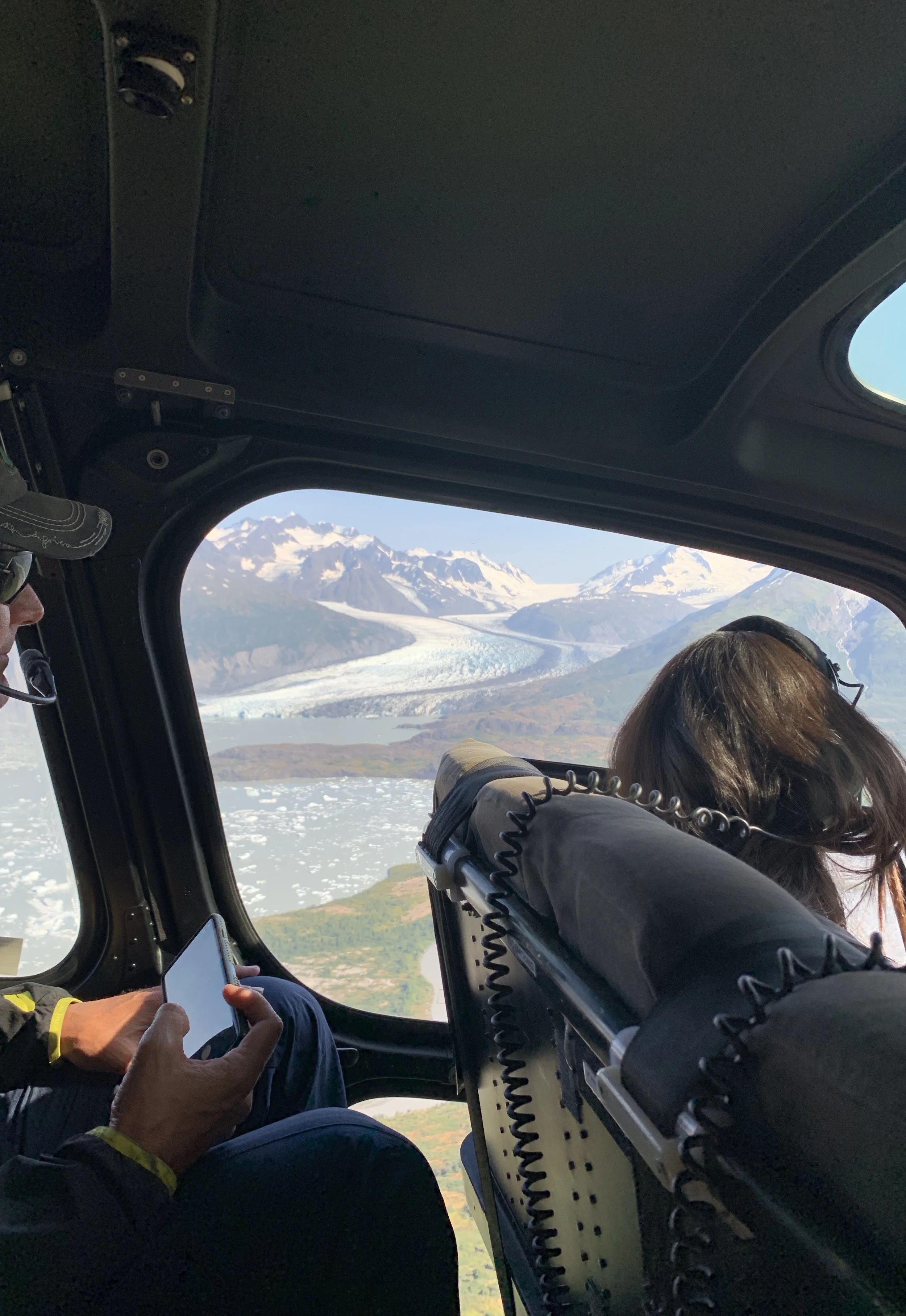 Beautiful view from helicopter