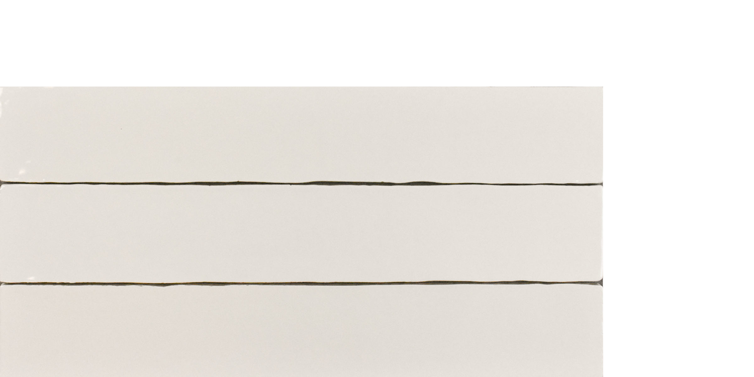 Zellige White 2.5x16 — Statements Tile