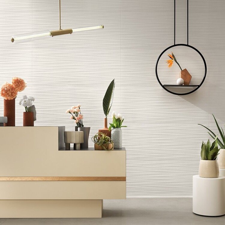 Introducing 3D Plaster:
3D Plaster conveys essentiality with pure spaces, reliefs, and textures that give expressive force to your interior design. Plaster is the original inspiration. Easily workable, malleable, and pure white in color. It gives sha